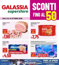 Galassia volantino Superstore