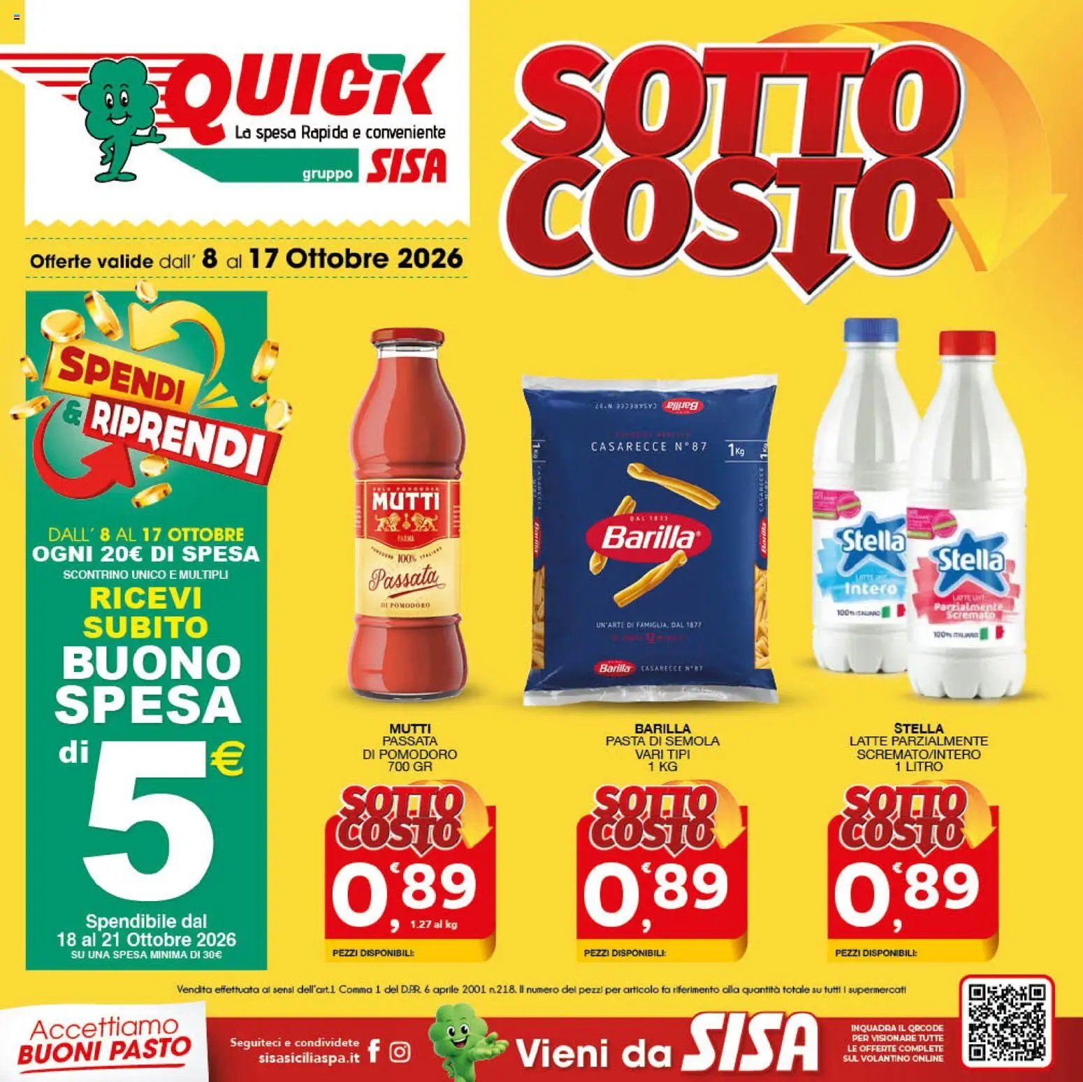 SISA volantino Quick