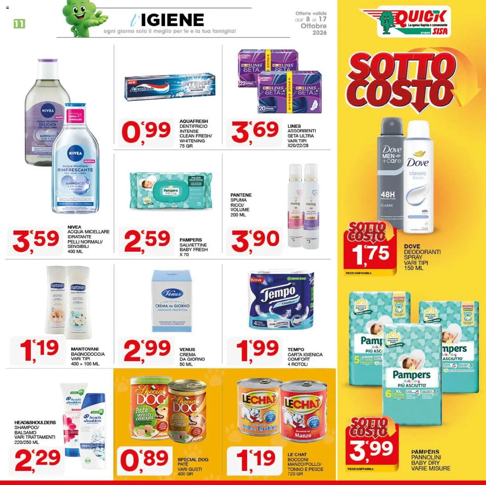 SISA volantino Quick