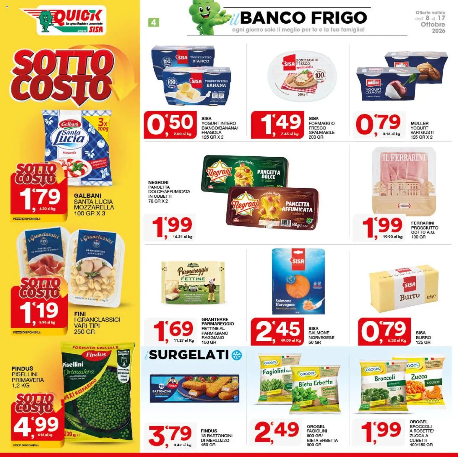 SISA volantino Quick