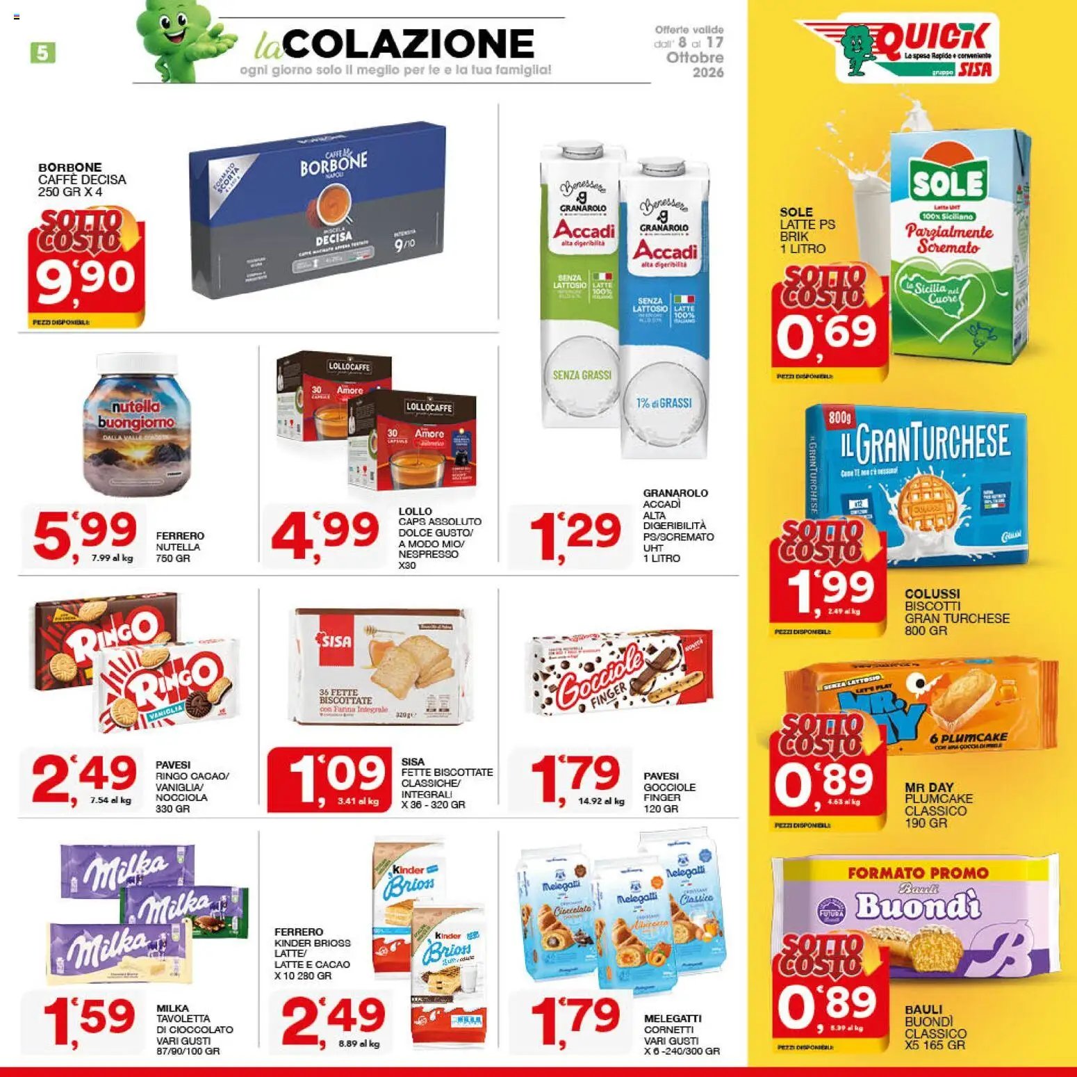 SISA volantino Quick