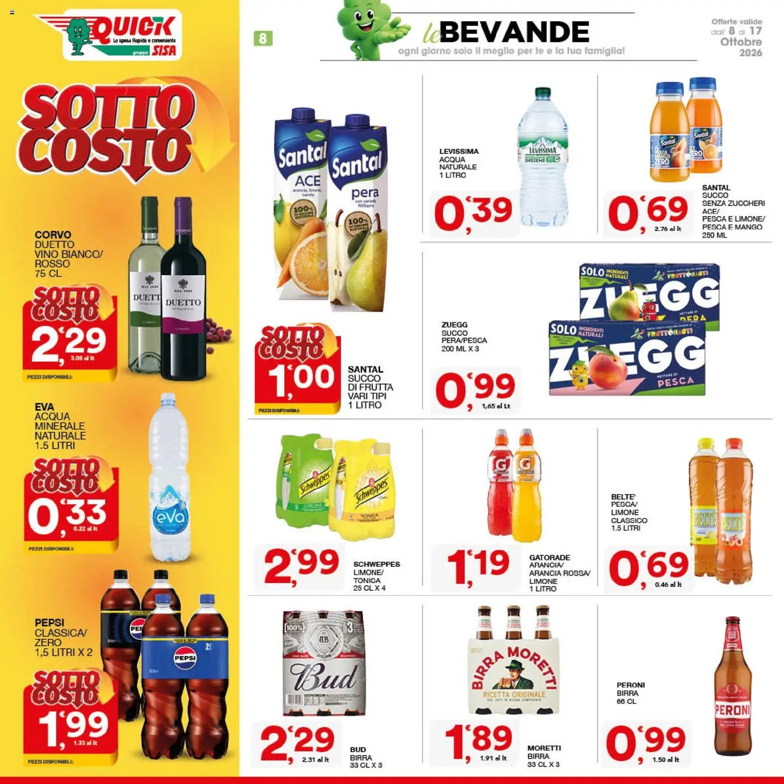 SISA volantino Quick