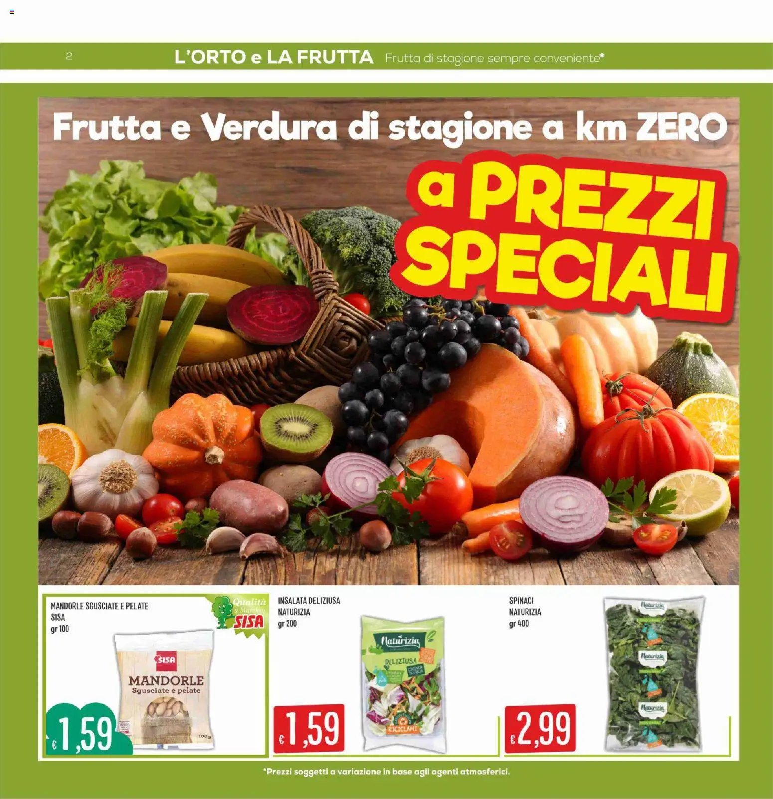 SISA volantino Calabria