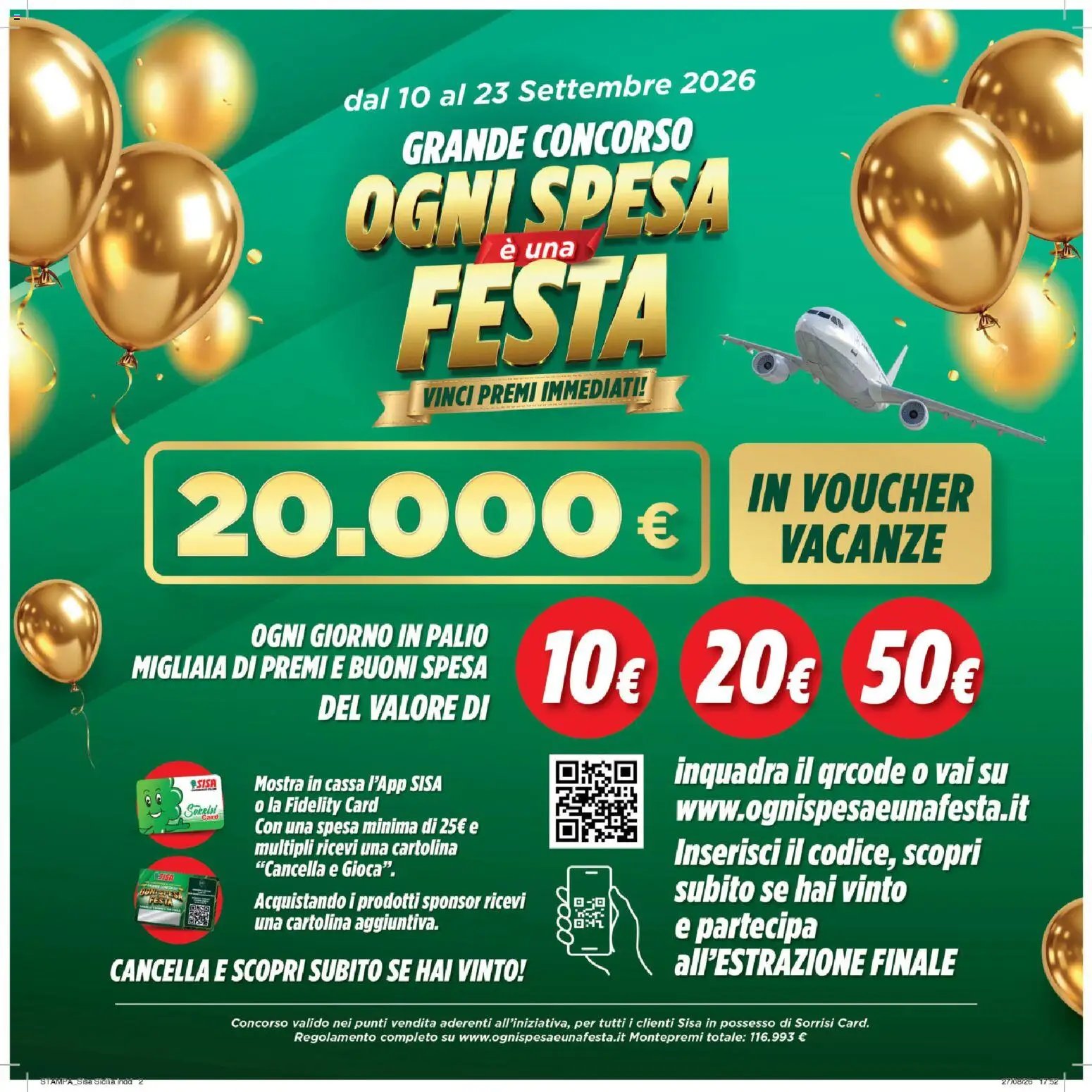 SISA volantino