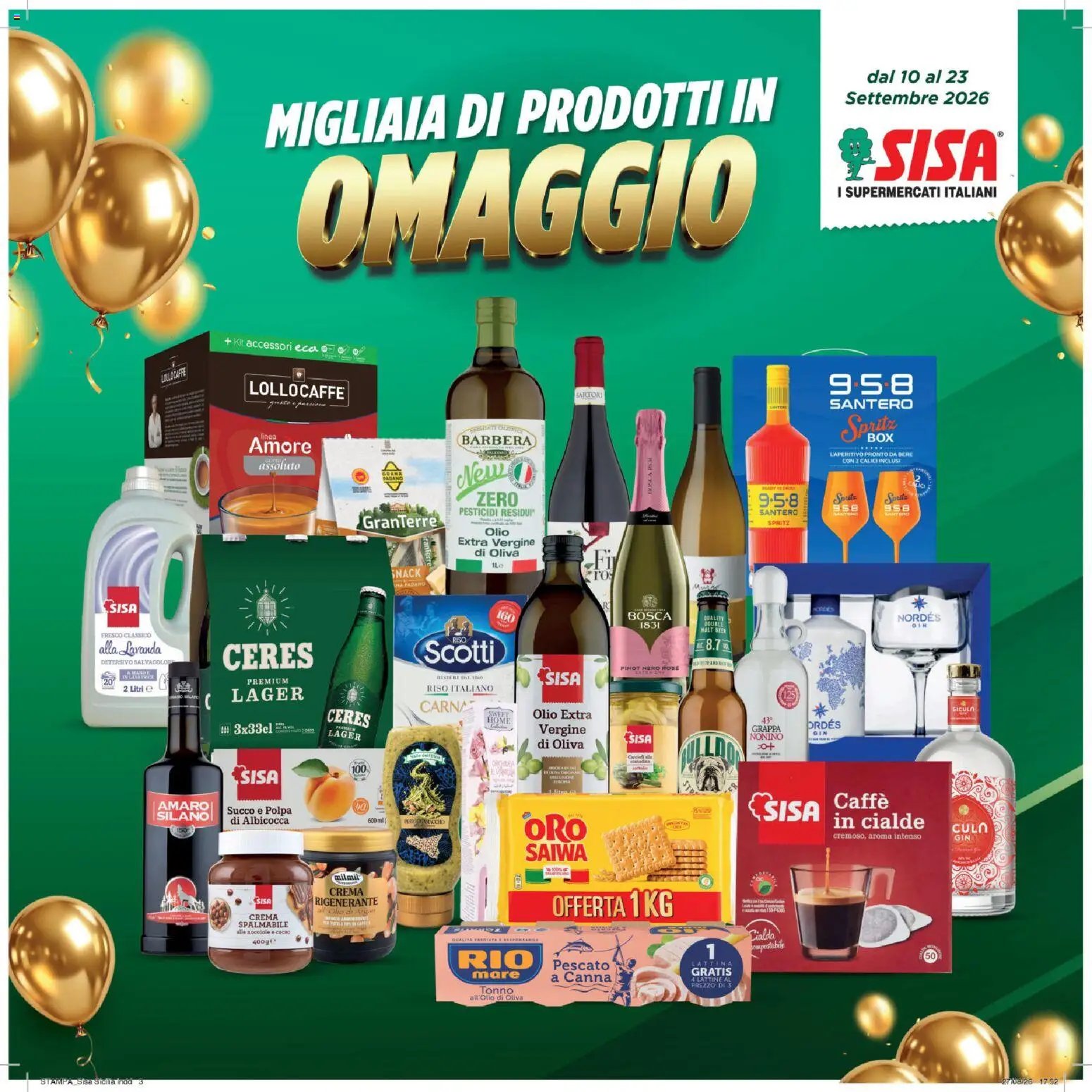 SISA volantino