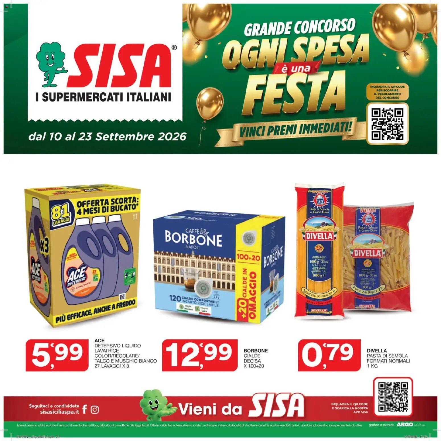 SISA volantino