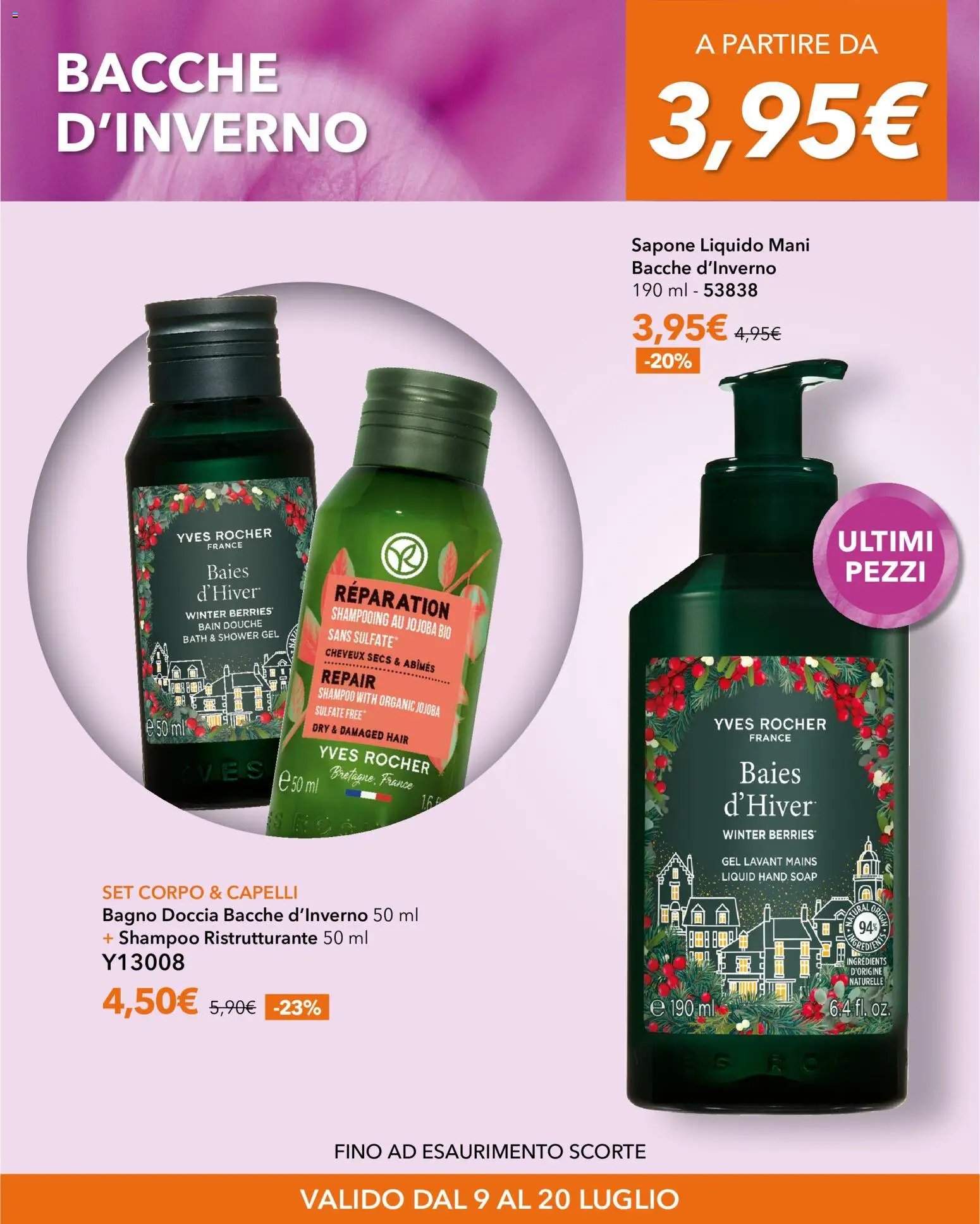 Yves Rocher catalogo Say Goodbye