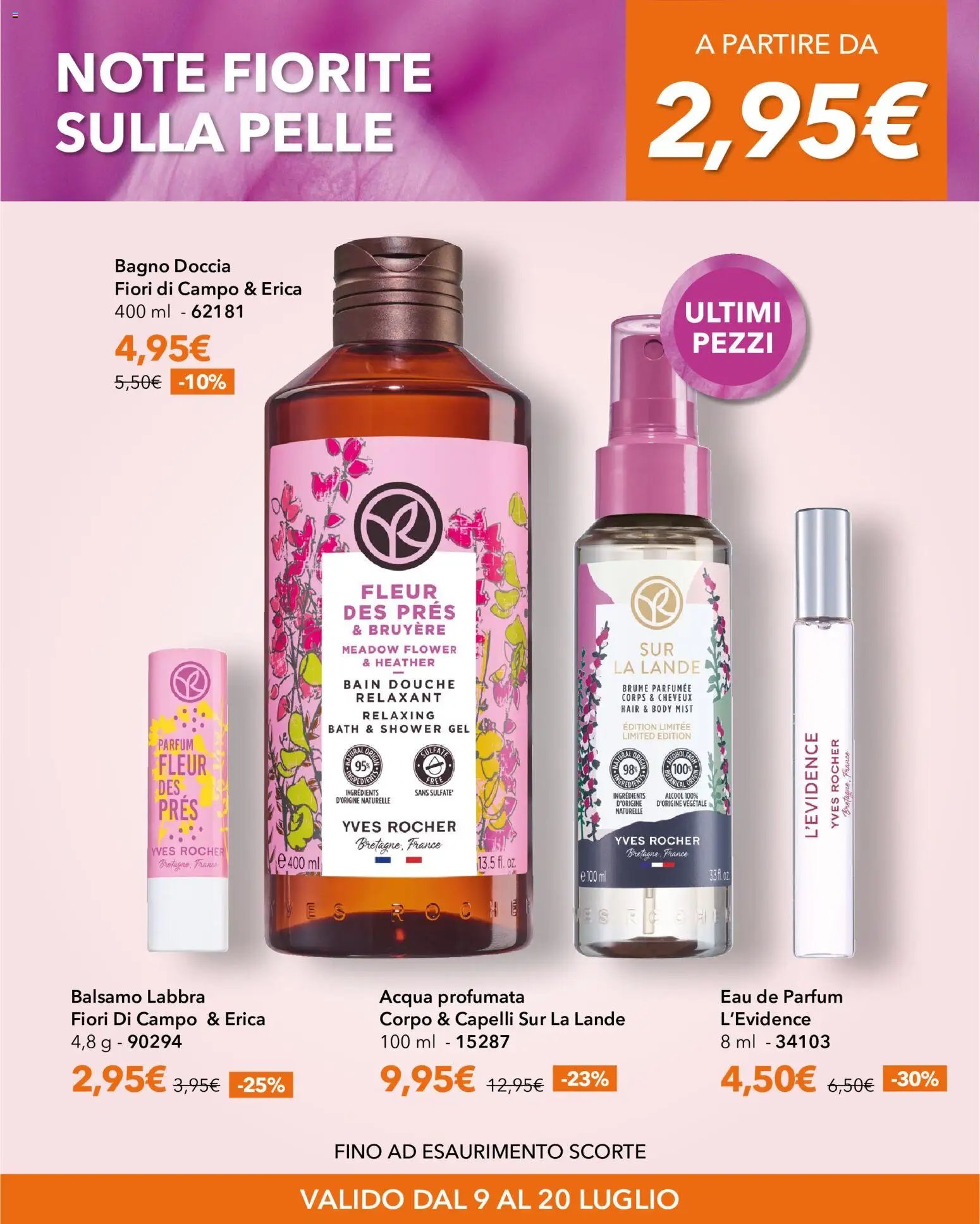 Yves Rocher catalogo Say Goodbye