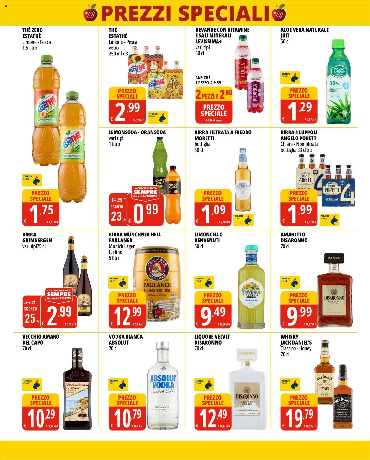 Tigros volantino Prezzi Speciali