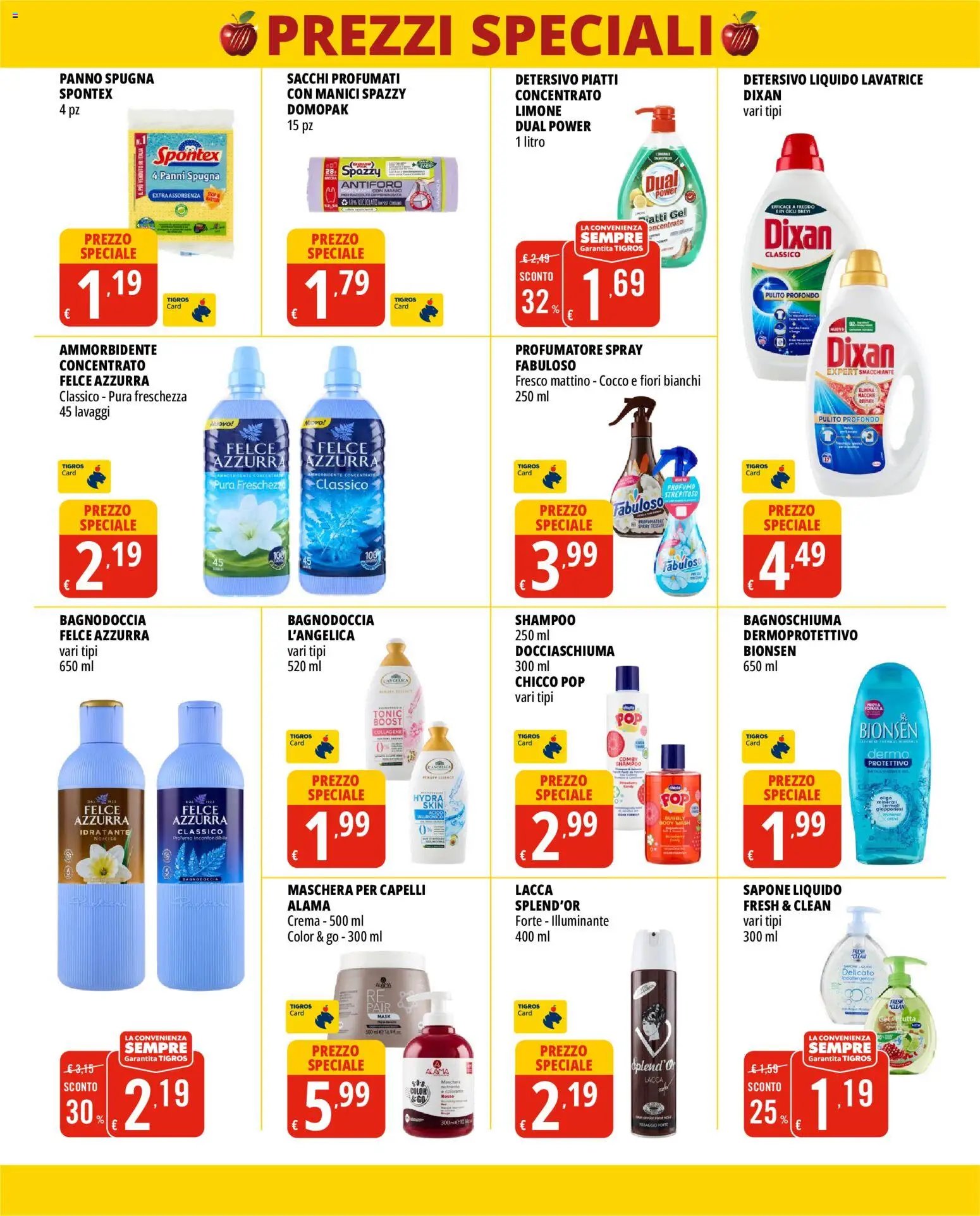 Tigros volantino Prezzi Speciali