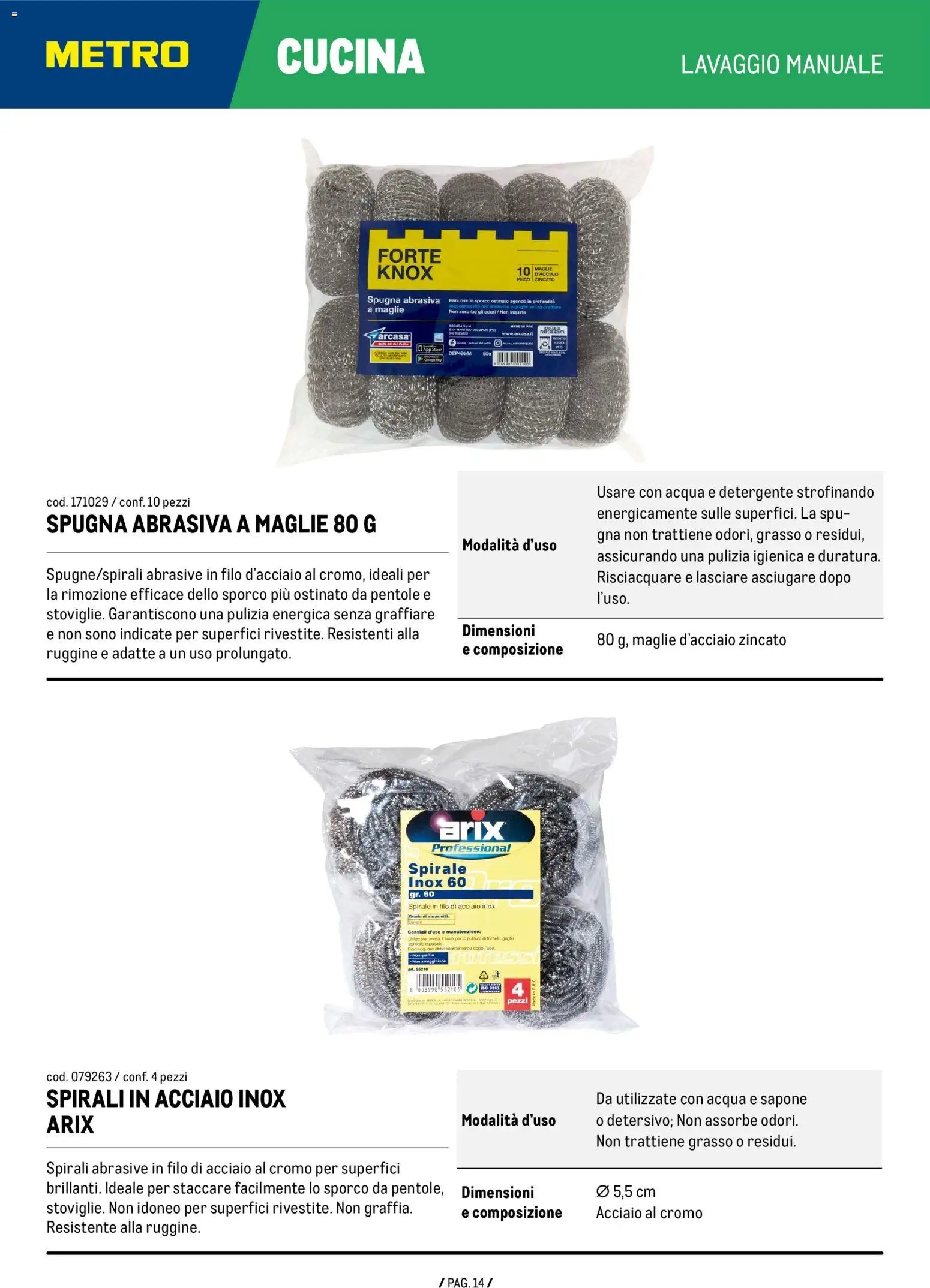 Metro volantino Detergenza