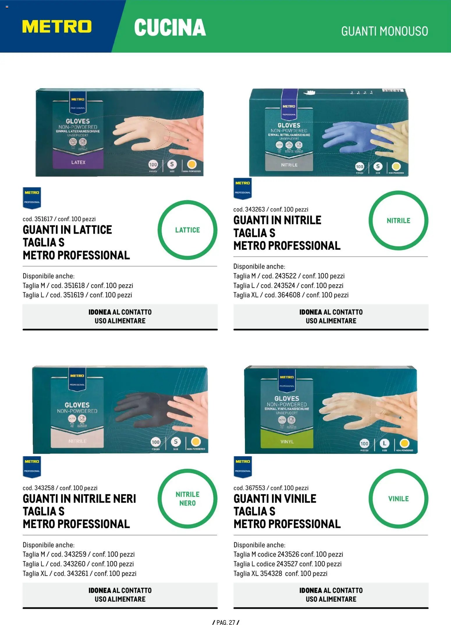 Metro volantino Detergenza