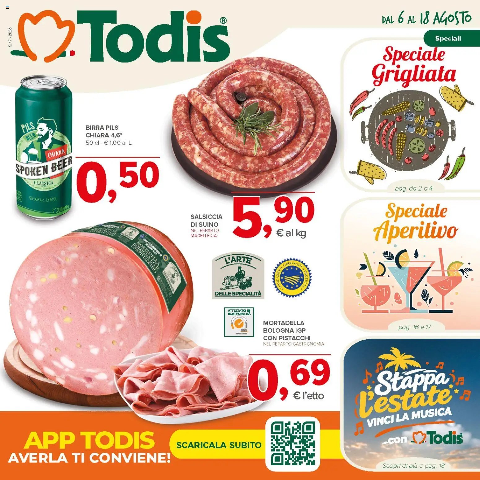 Todis volantino Sicilia