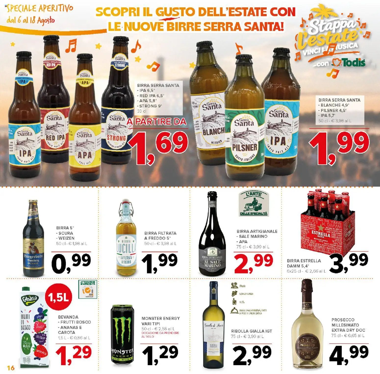 Todis volantino Sicilia