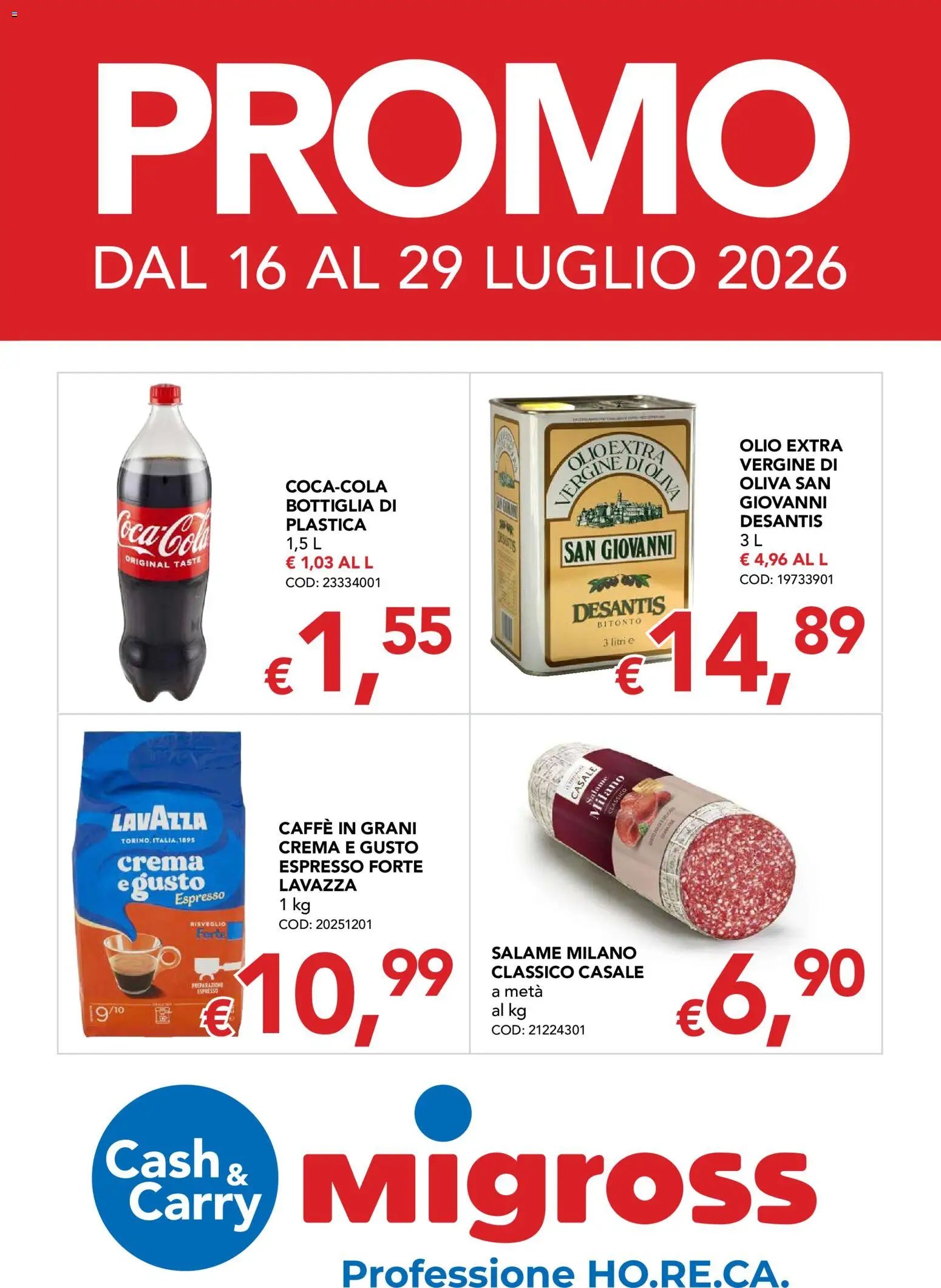 Migross volantino Promo