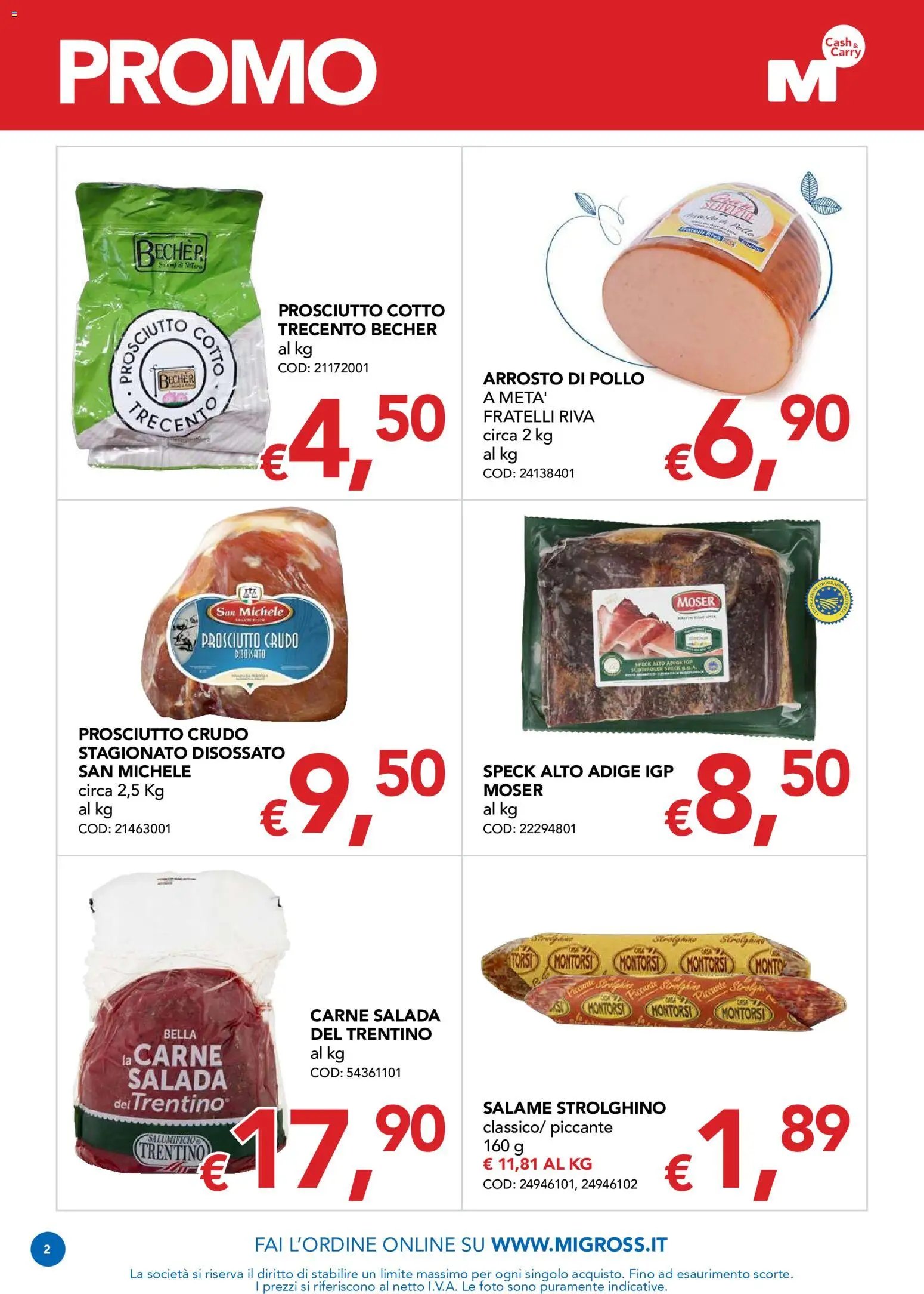 Migross volantino Promo