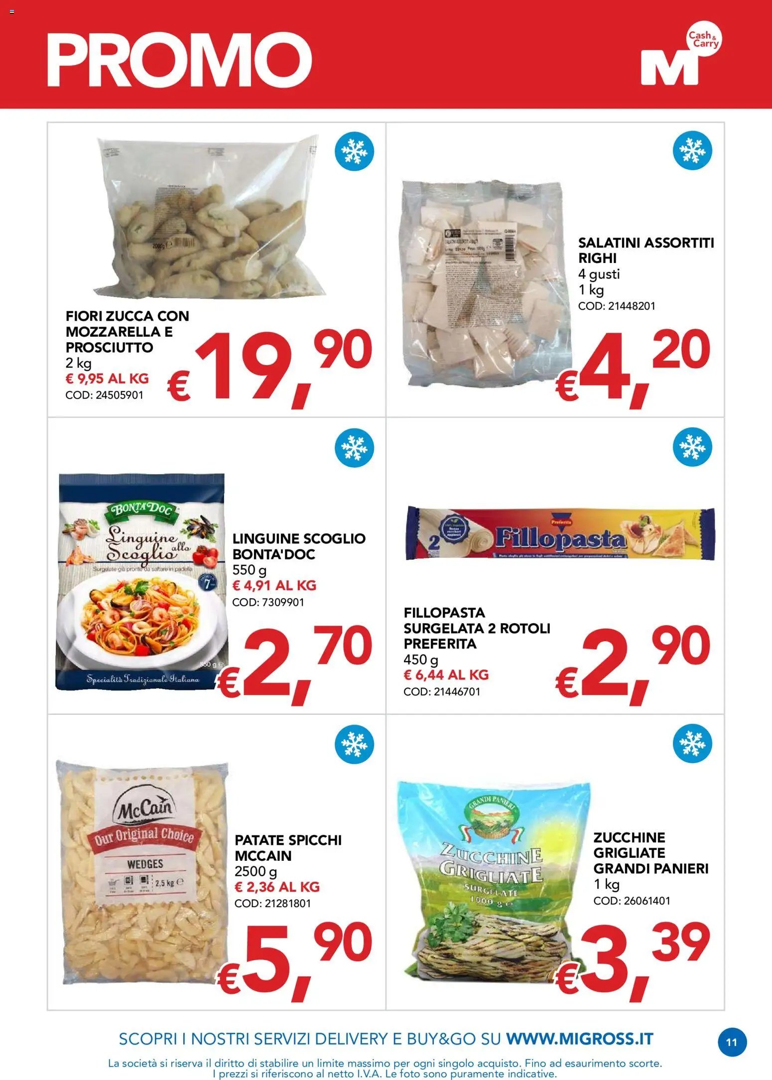 Migross volantino Promo
