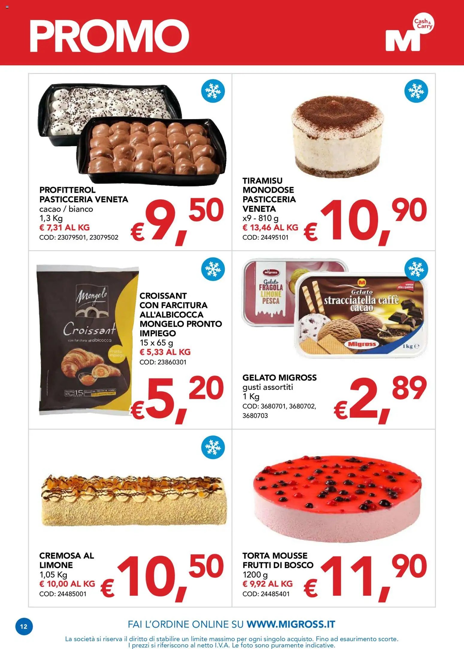 Migross volantino Promo