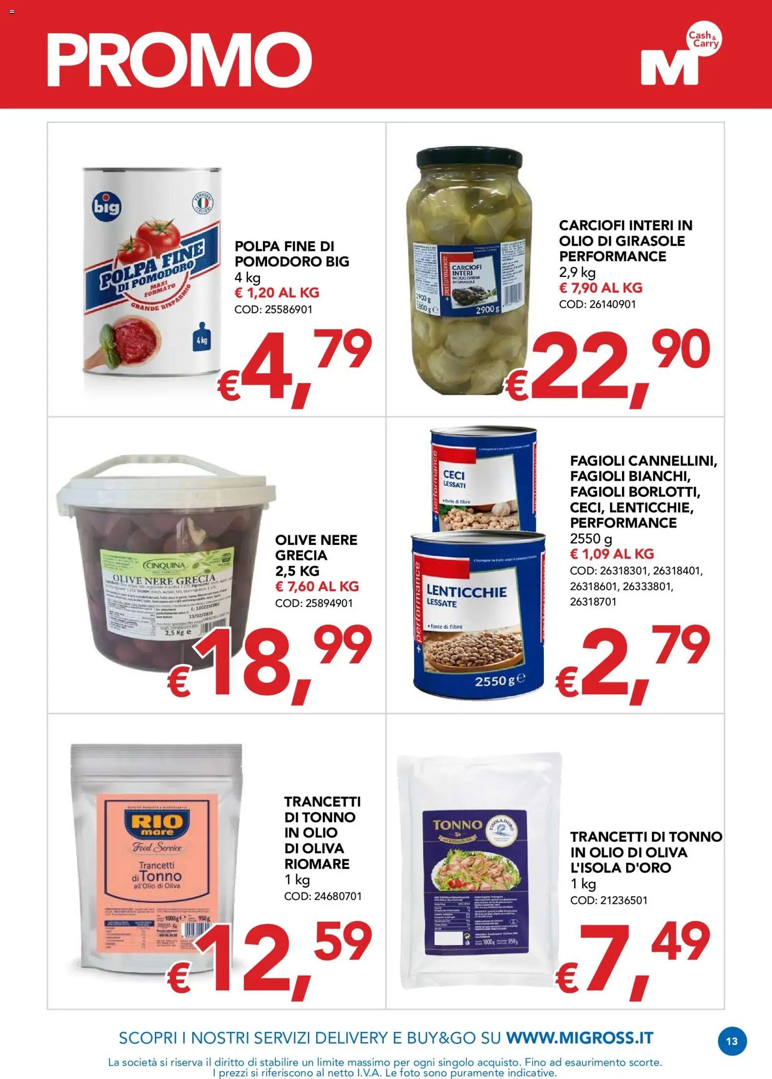 Migross volantino Promo