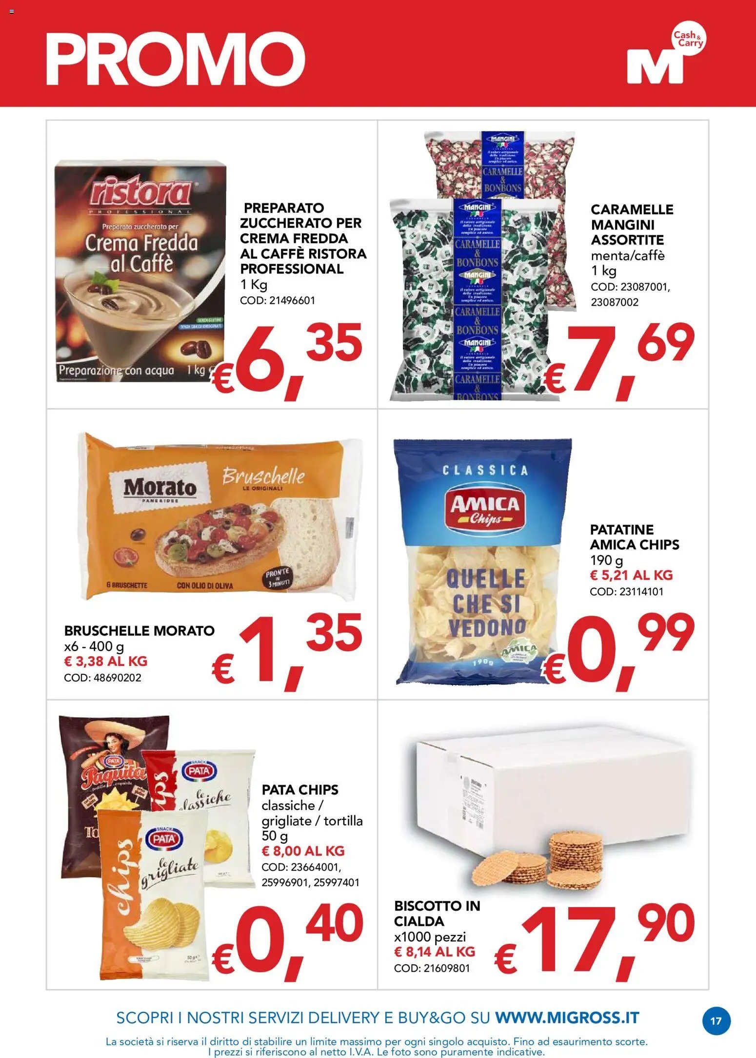 Migross volantino Promo