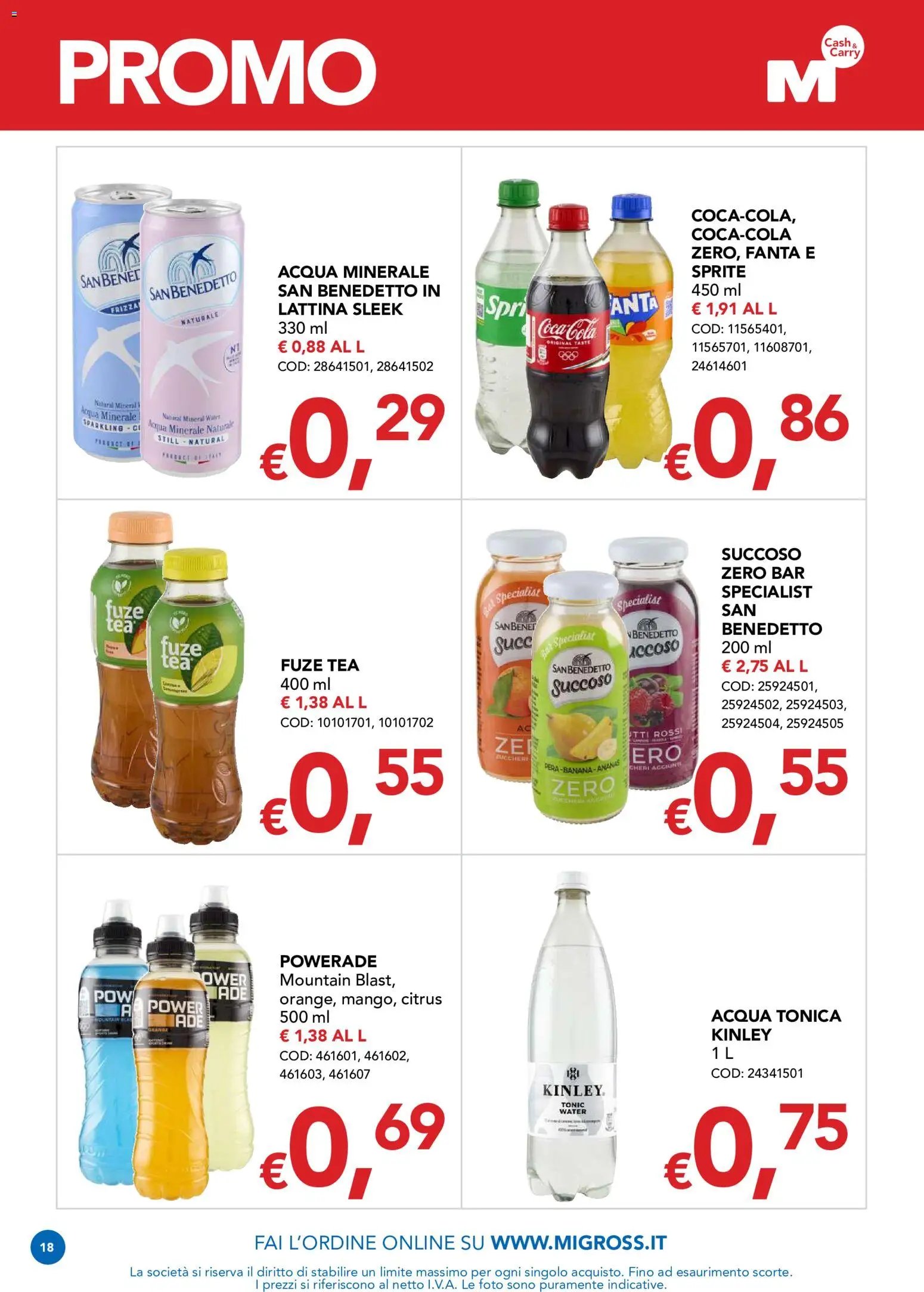 Migross volantino Promo