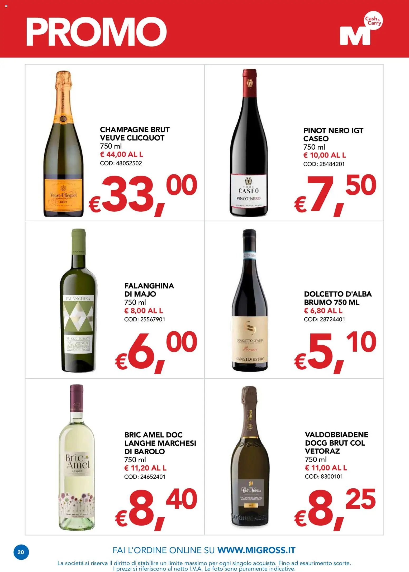 Migross volantino Promo