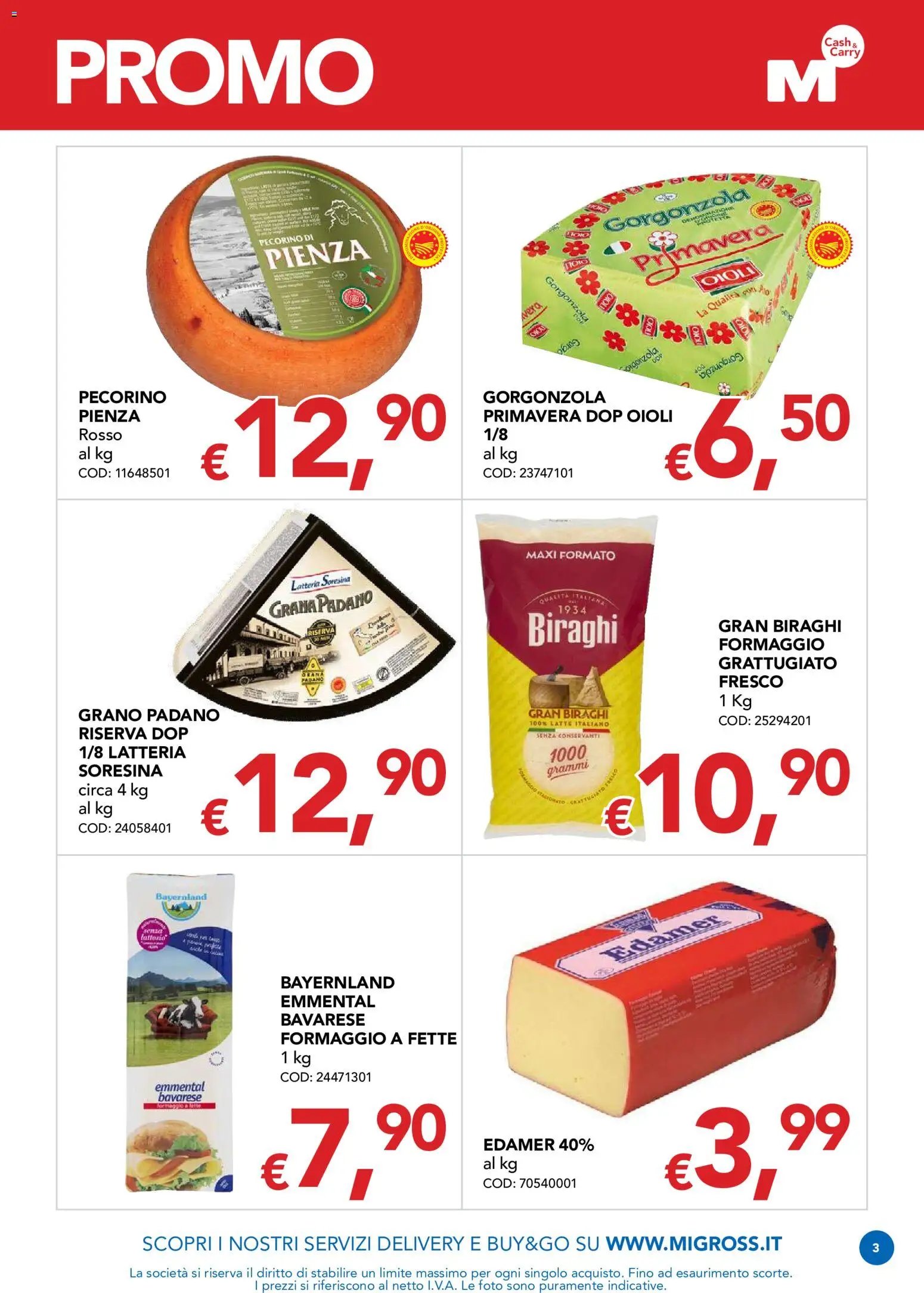 Migross volantino Promo