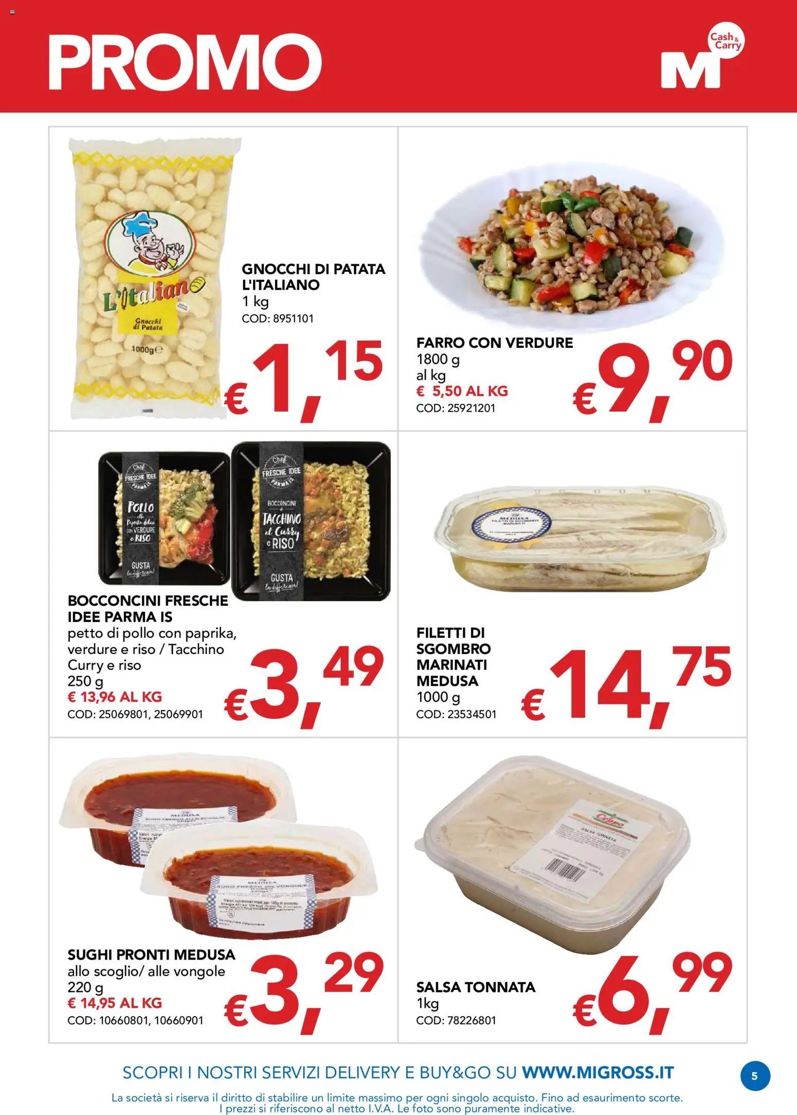 Migross volantino Promo
