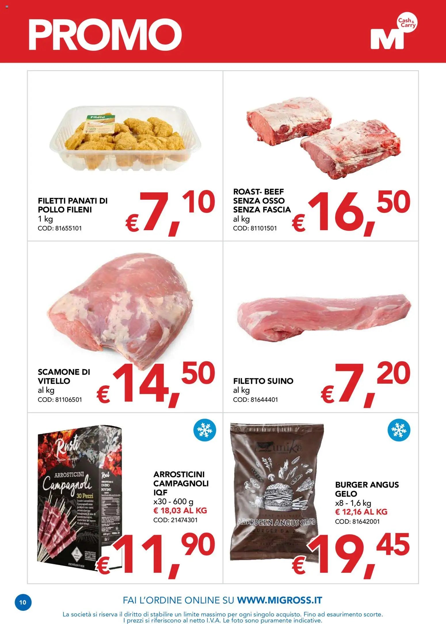 Migross volantino Promo