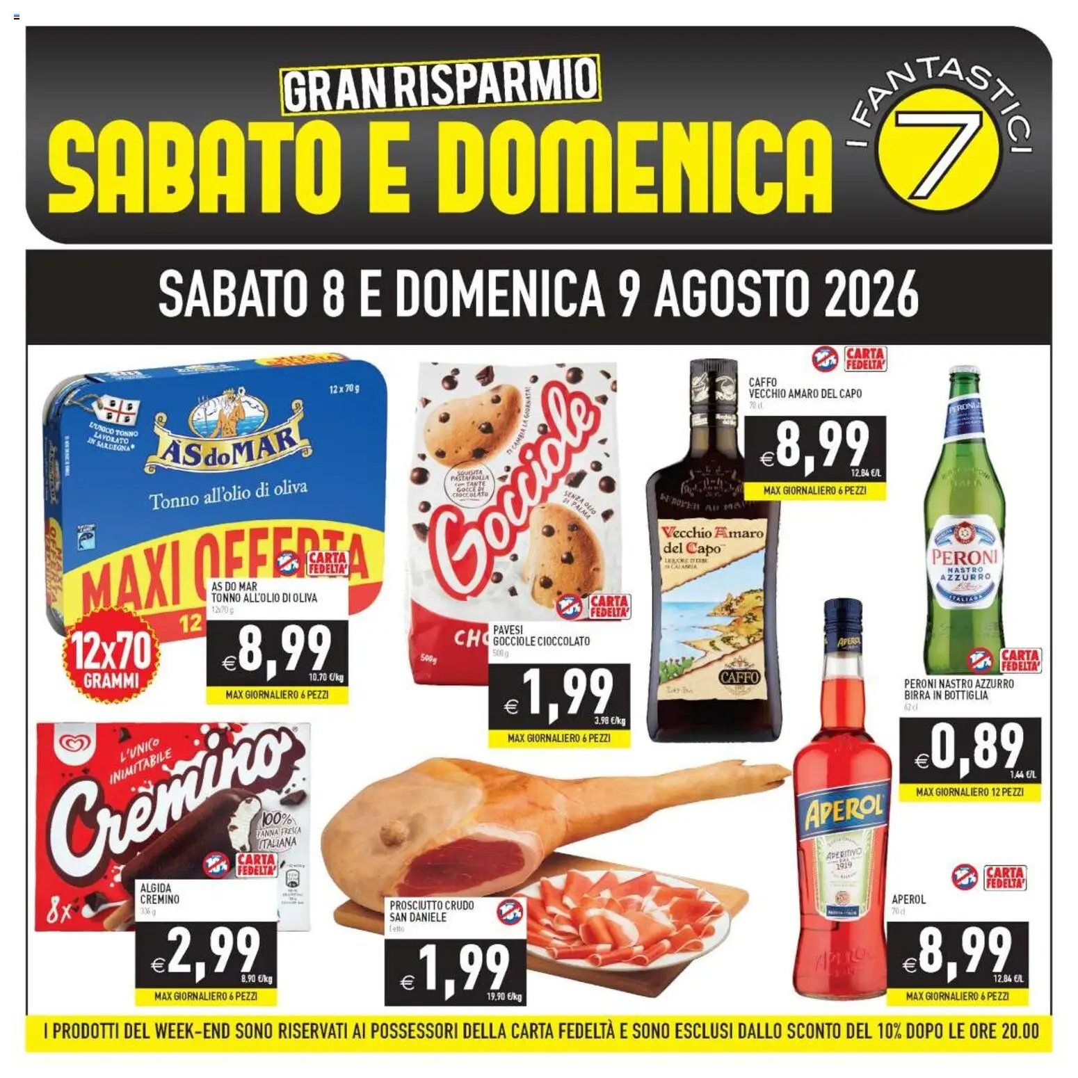 PIM Supermercati volantino Weekend