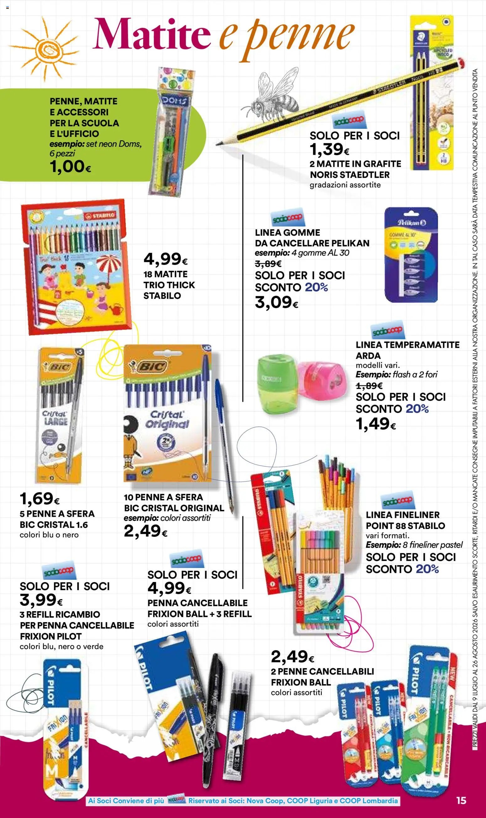 Ipercoop volantino Scuola Torino