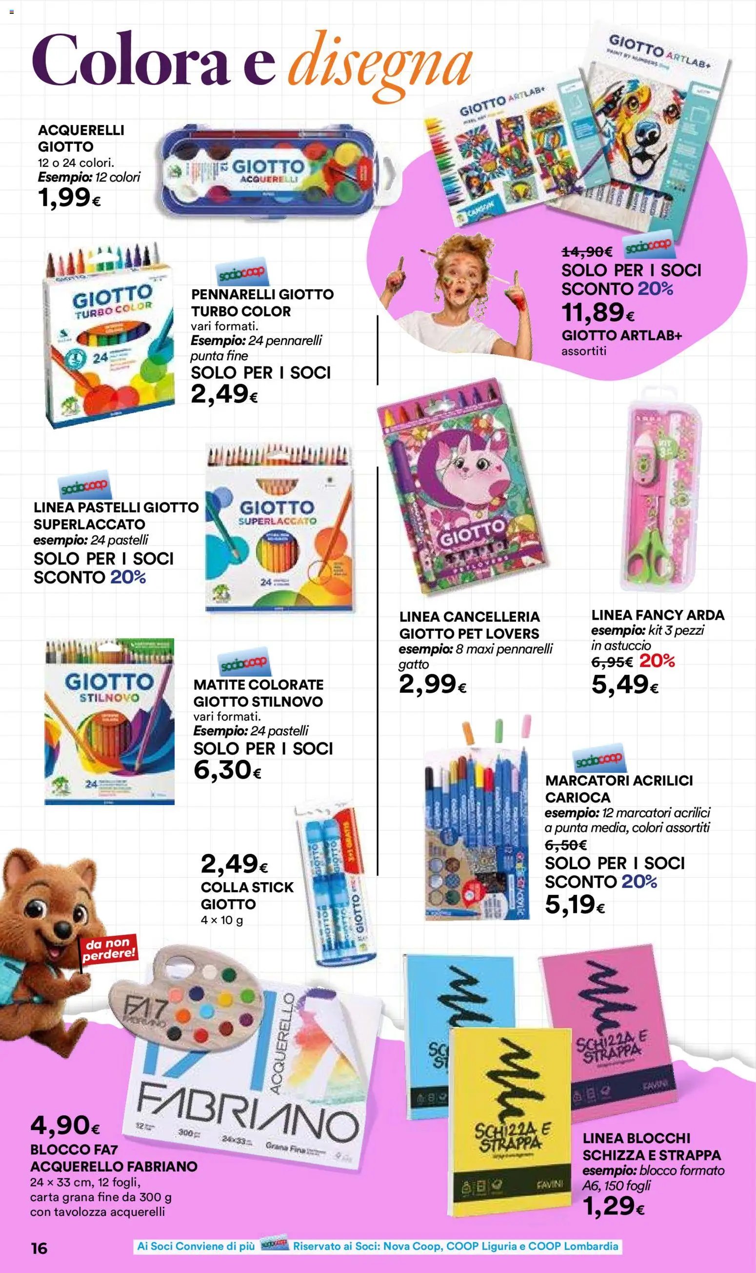 Ipercoop volantino Scuola Torino