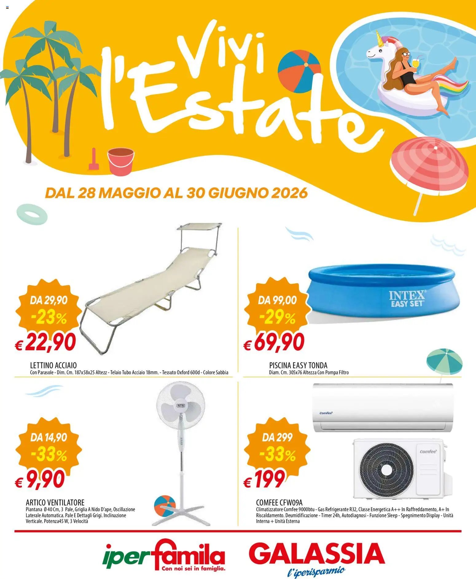 Galassia volantino Estate (2026-05-28 - 2026-06-30)