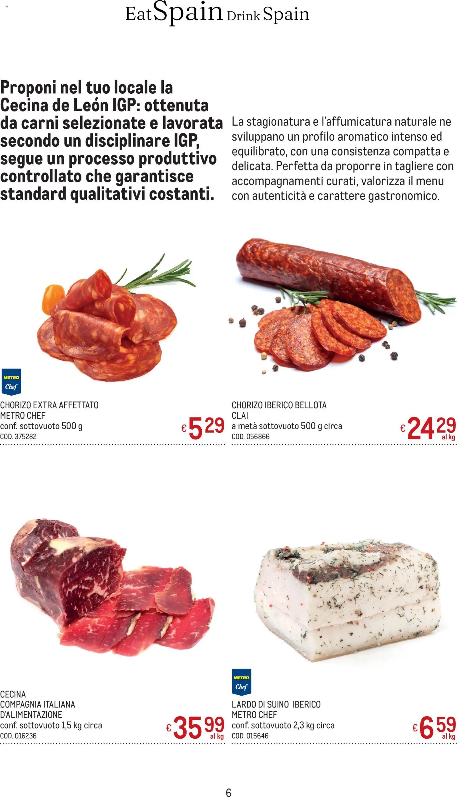 Metro volantino Spagna (2026-05-14 - 2026-05-31)