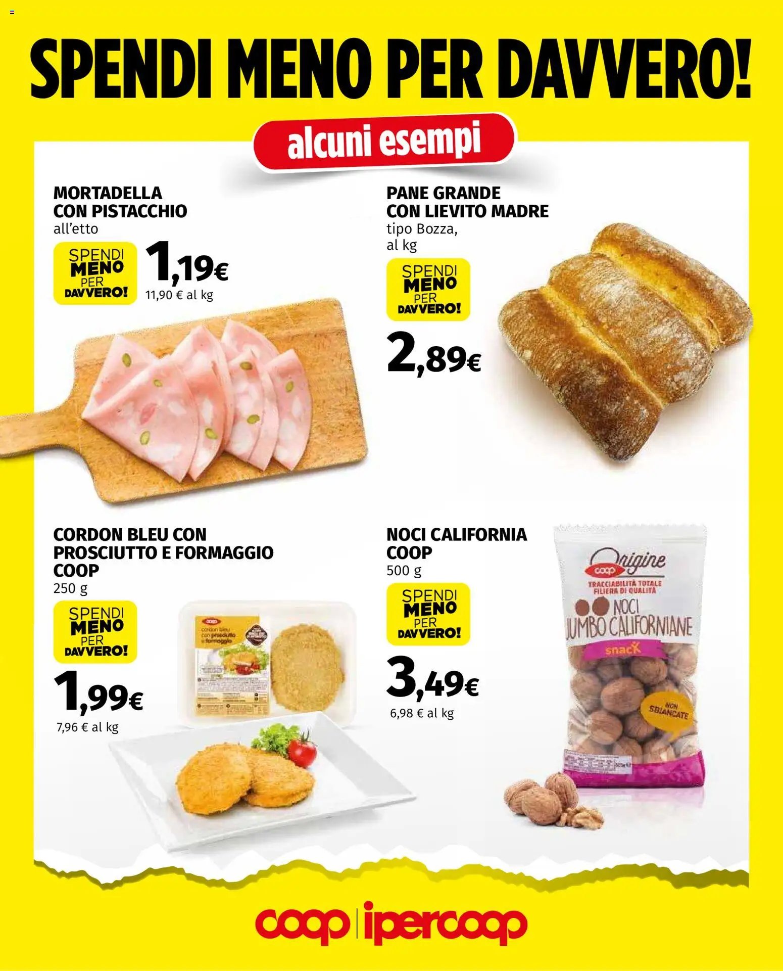 Ipercoop volantino Spendi Meno