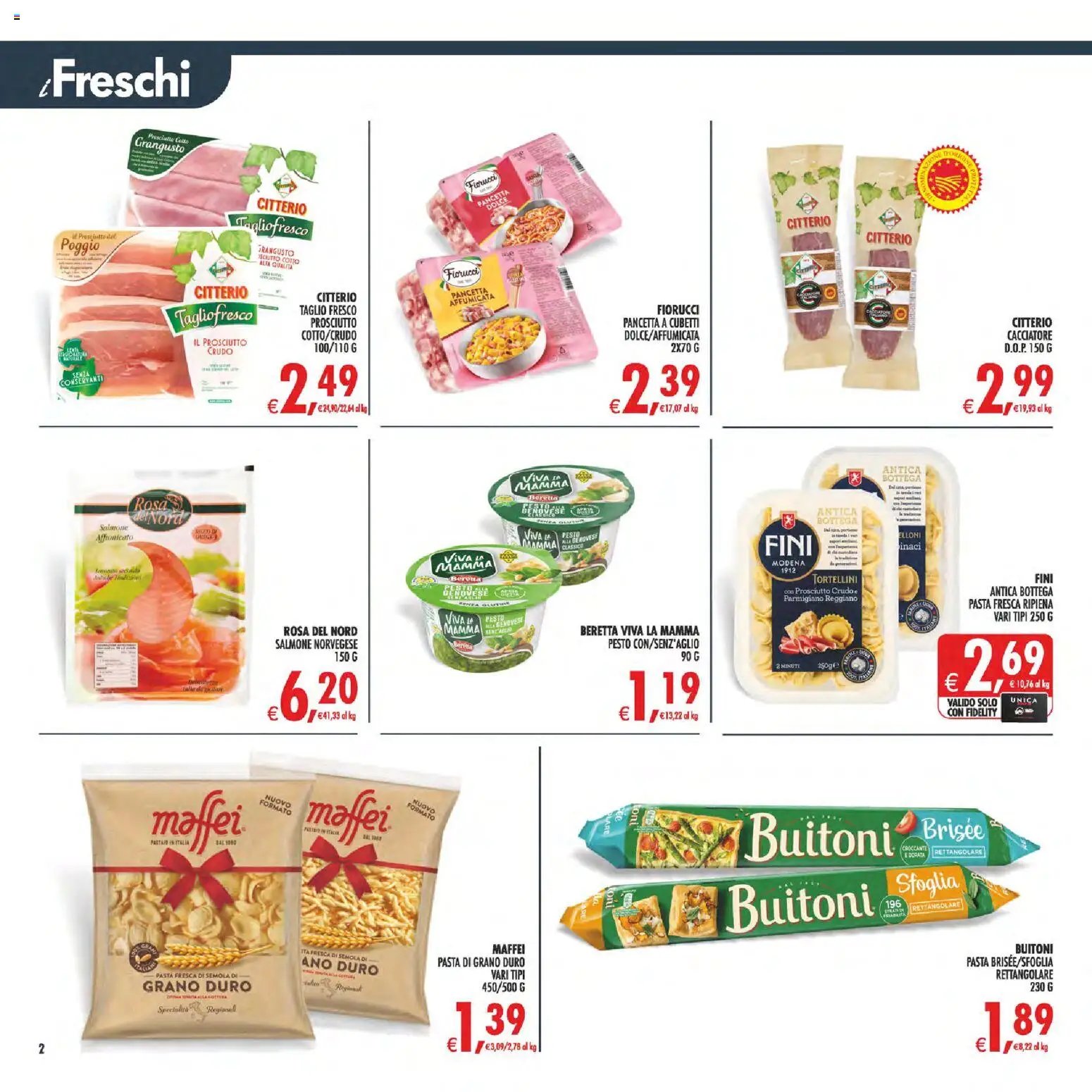 Decò volantino Maxistore, Supermercati Lipari