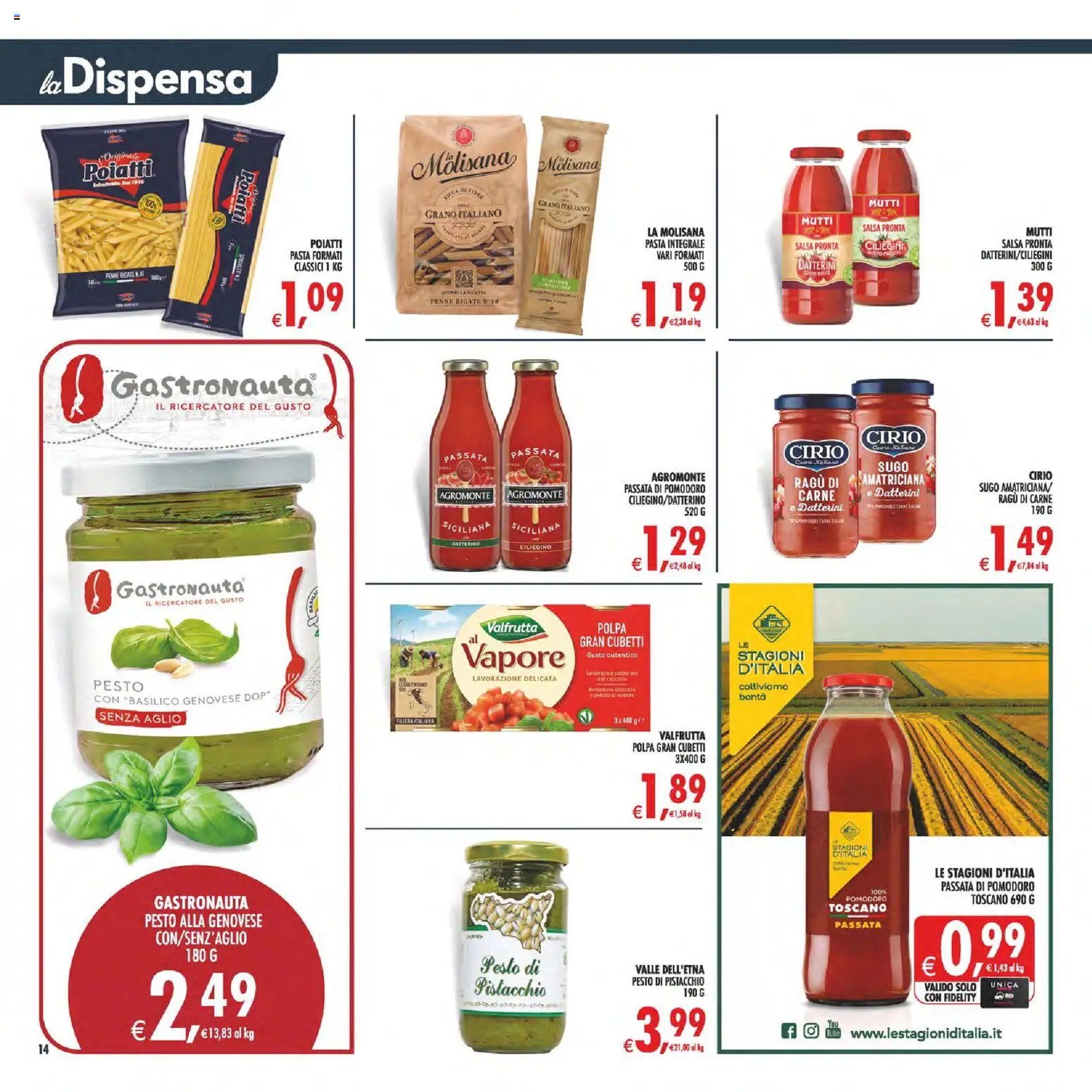 Decò volantino Maxistore, Supermercati Lipari