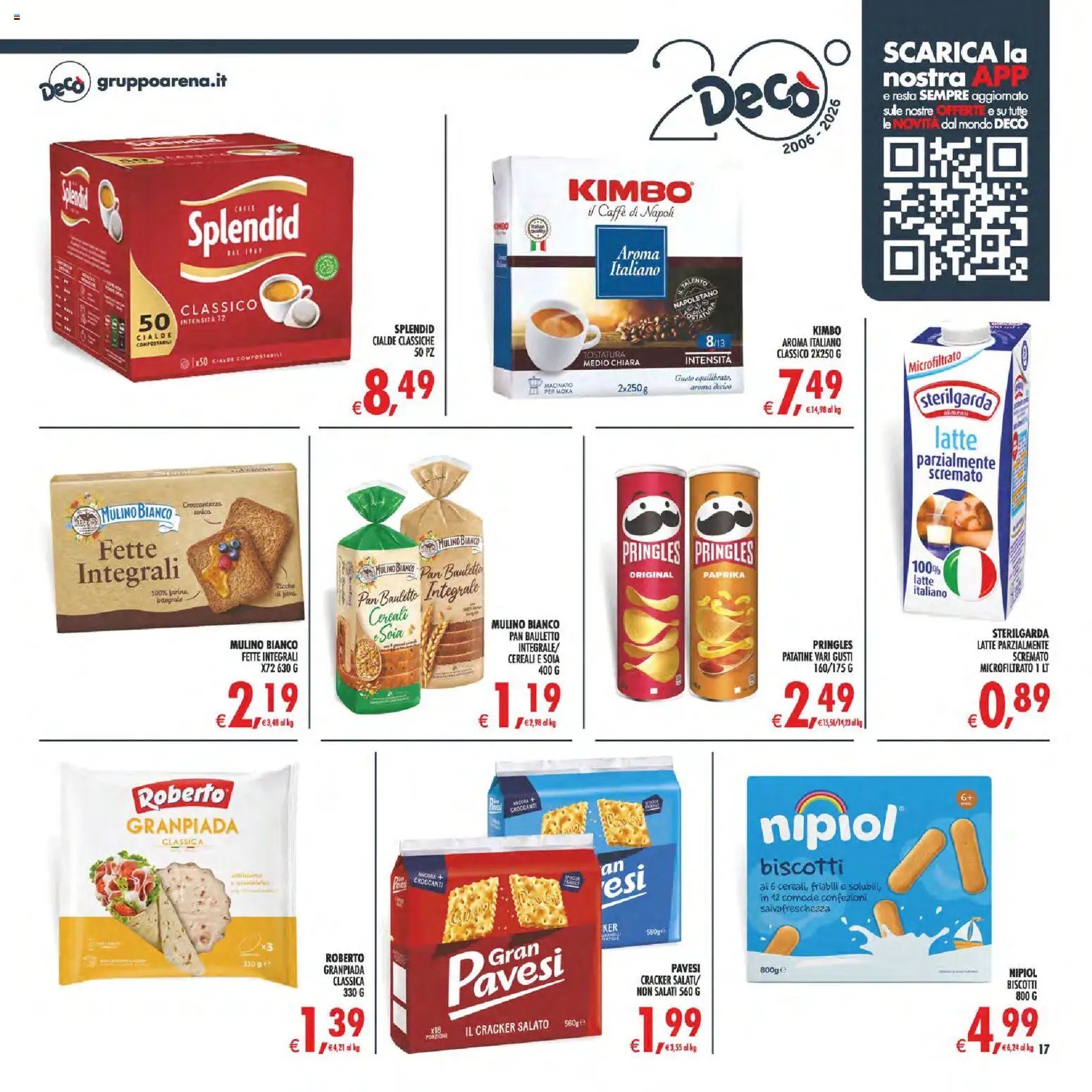 Decò volantino Maxistore, Supermercati Lipari