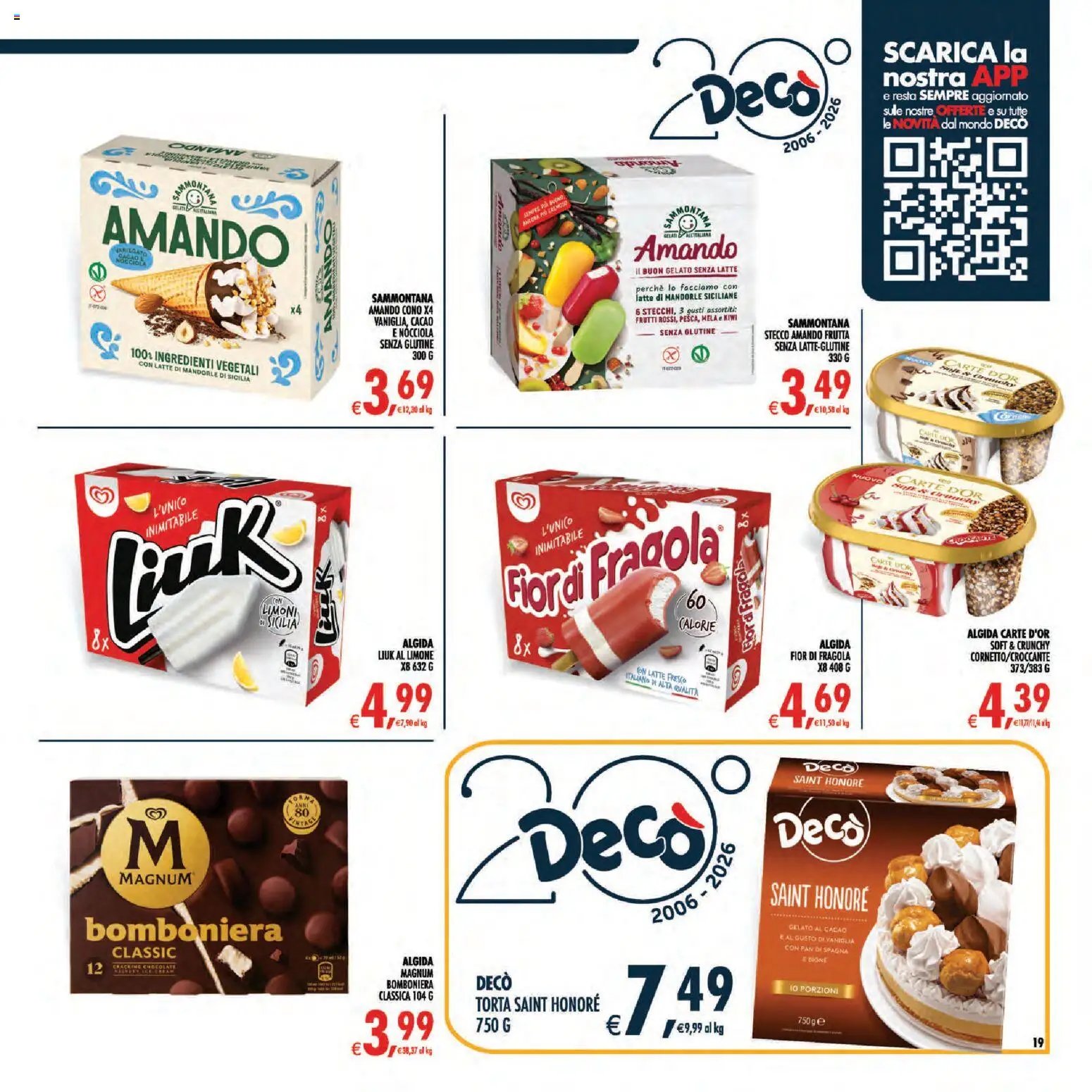 Decò volantino Maxistore, Supermercati Lipari