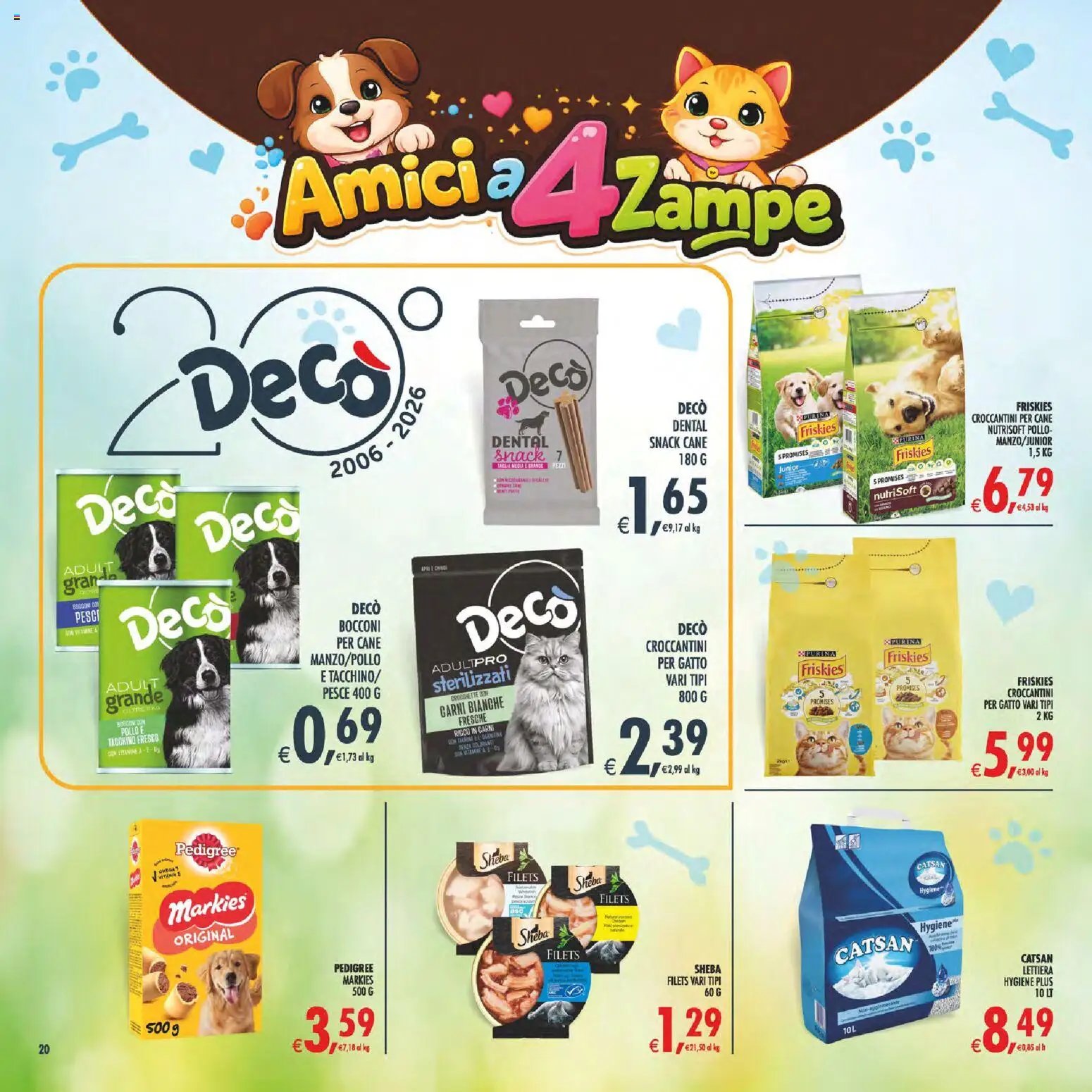 Decò volantino Maxistore, Supermercati Lipari