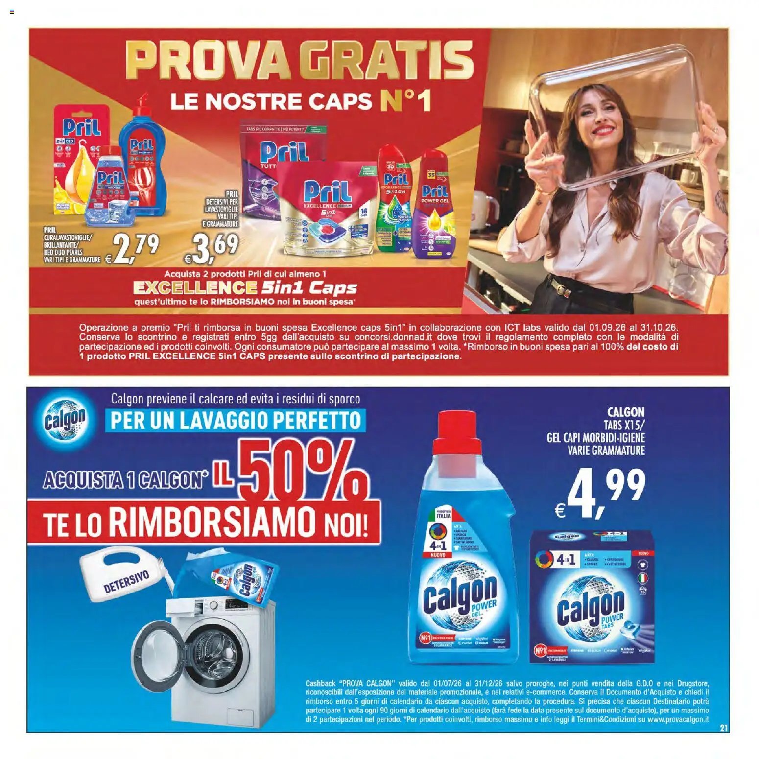 Decò volantino Maxistore, Supermercati Lipari