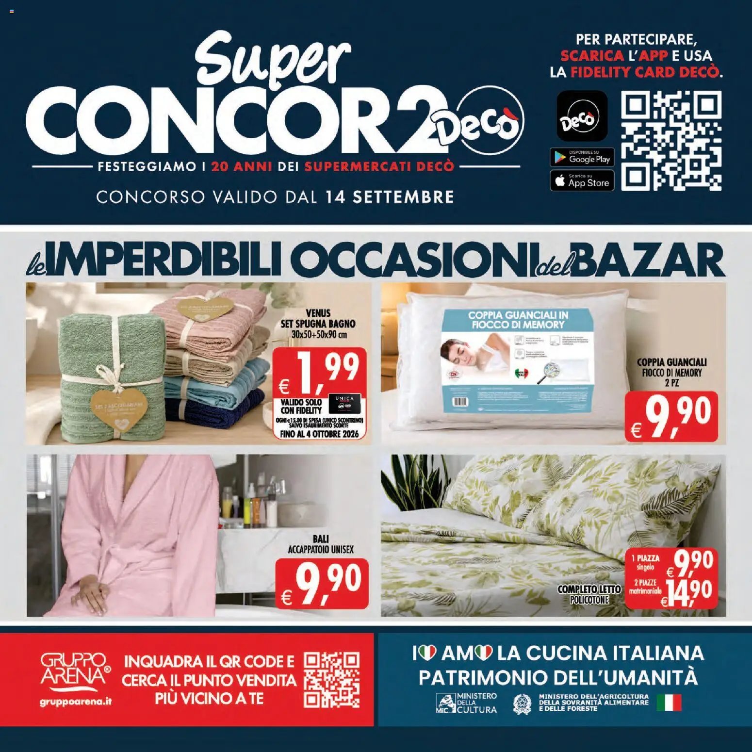 Decò volantino Maxistore, Supermercati Lipari