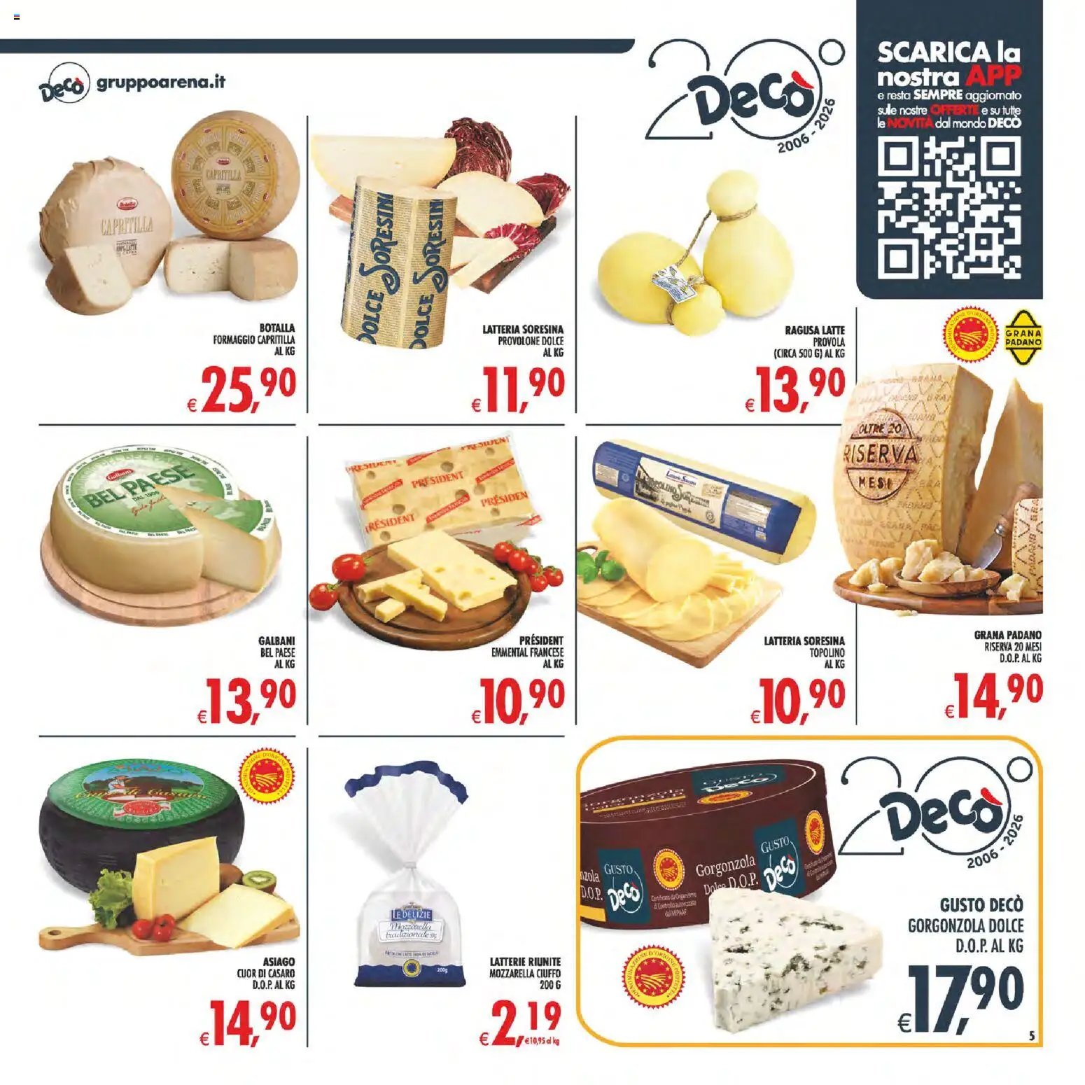 Decò volantino Maxistore, Supermercati Lipari