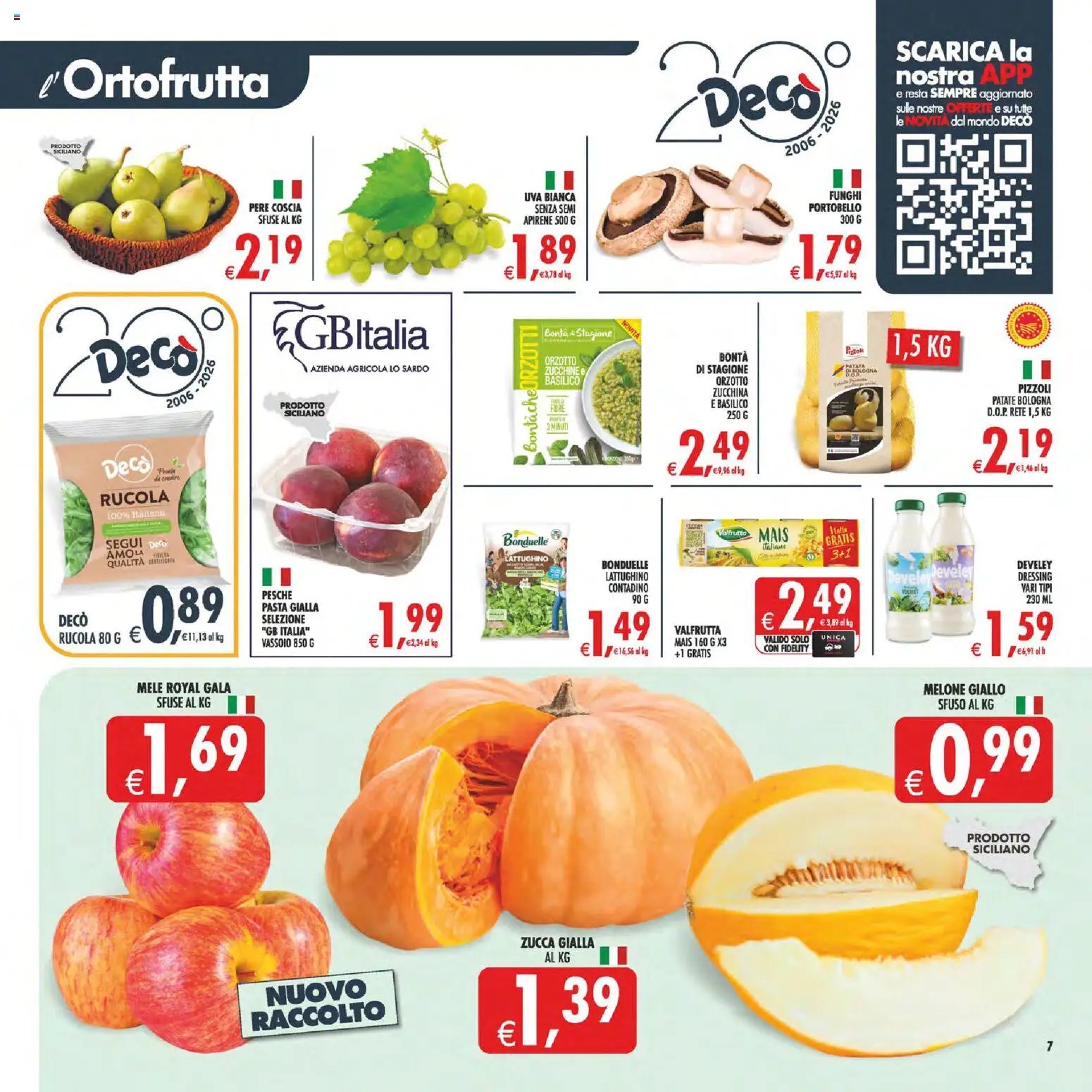 Decò volantino Maxistore, Supermercati Lipari