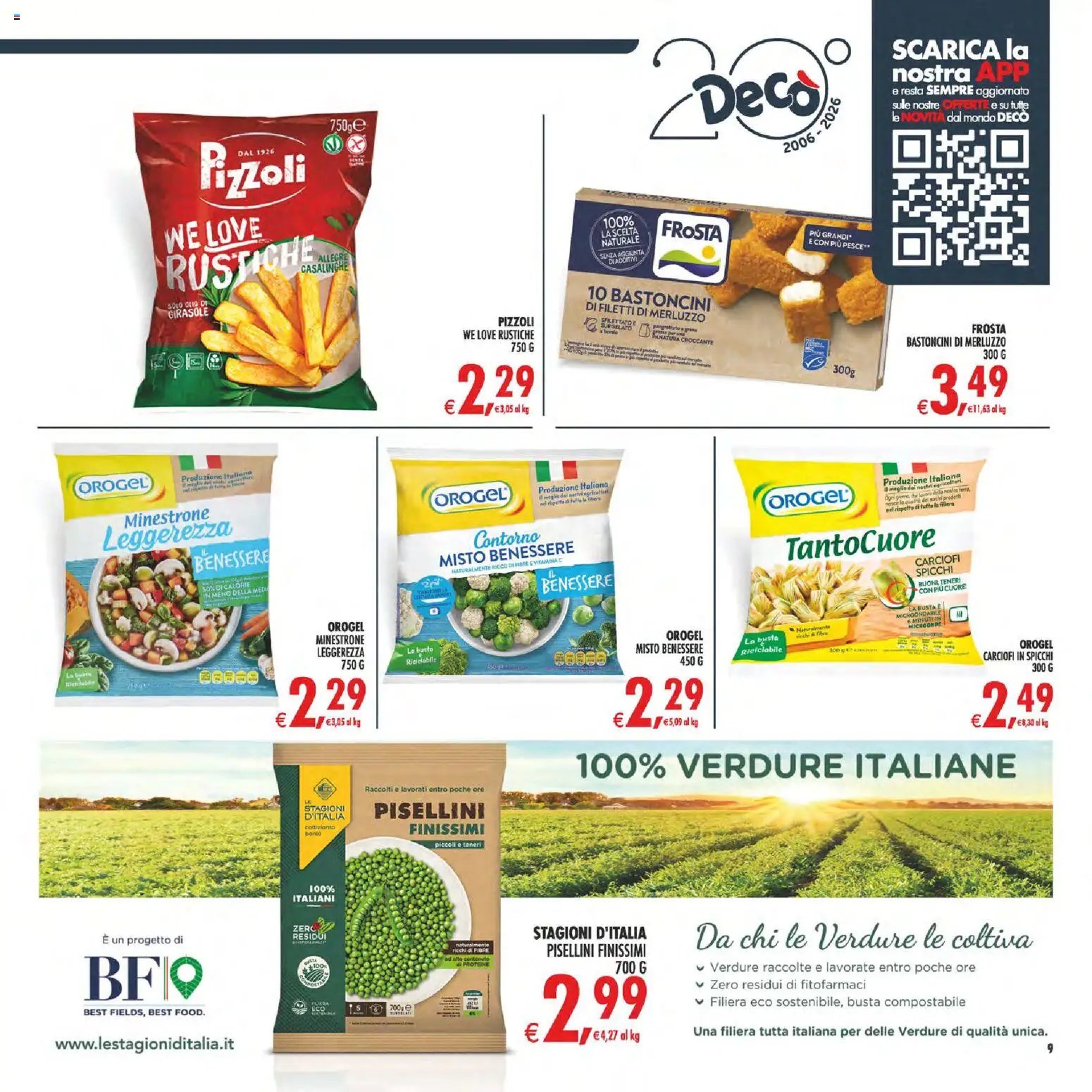 Decò volantino Maxistore, Supermercati Lipari