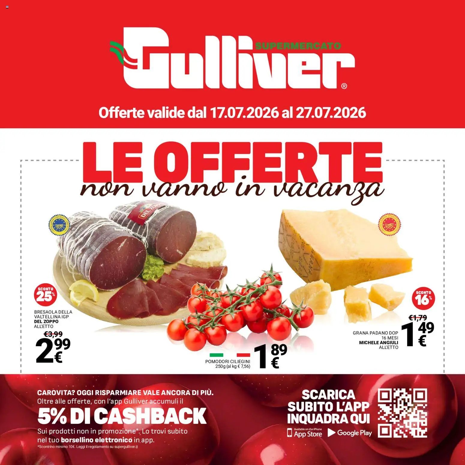 Gulliver volantino