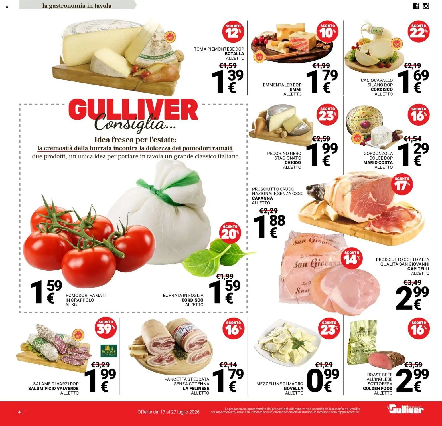 Gulliver volantino