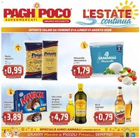 Paghi Poco volantino