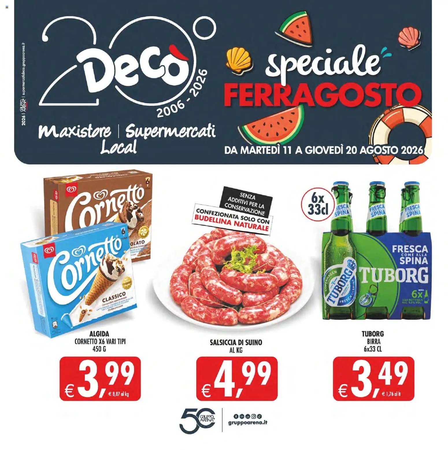 Decò volantino Maxistore, Supermercati, Local Sicilia