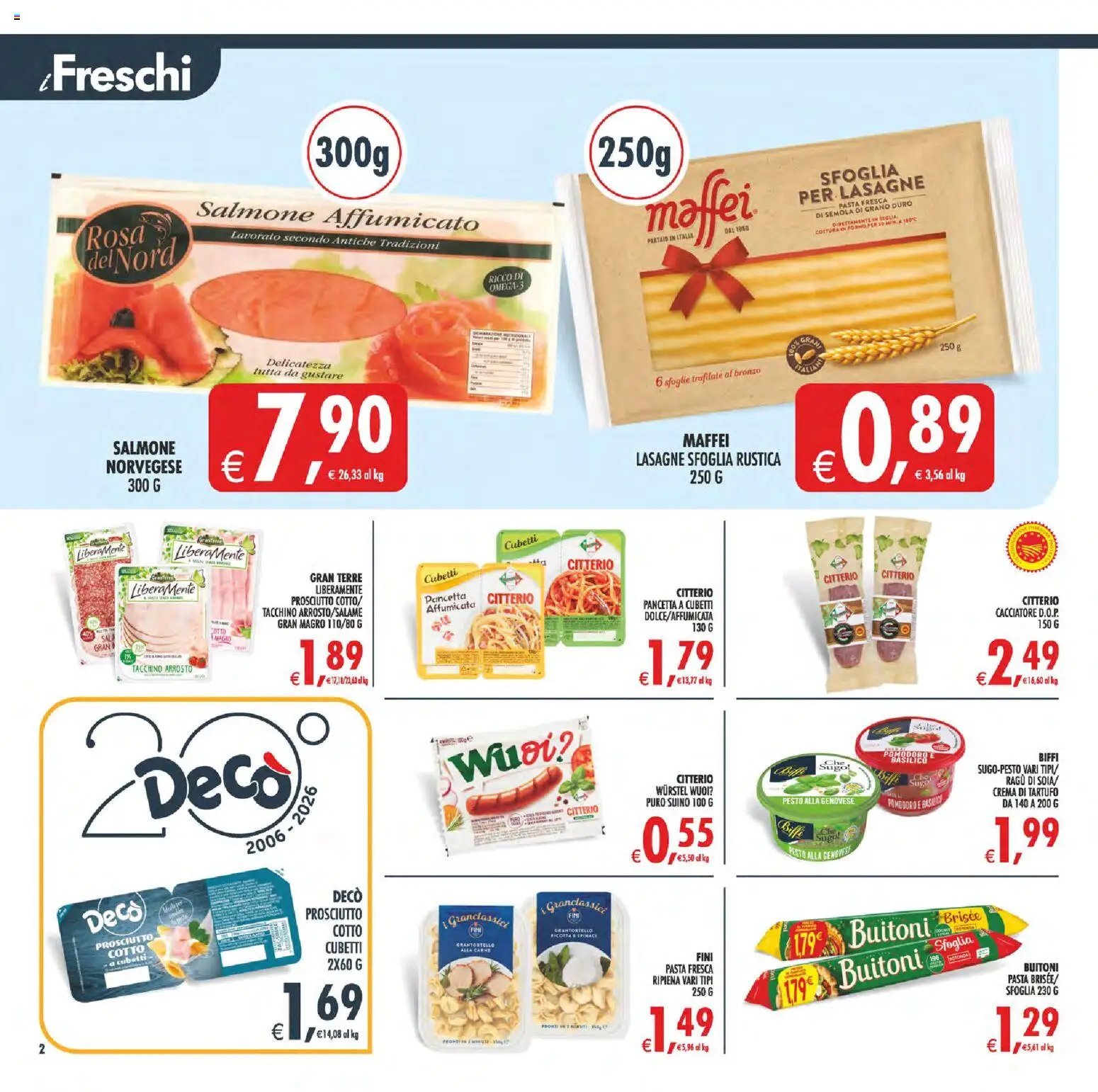 Decò volantino Maxistore, Supermercati, Local Sicilia